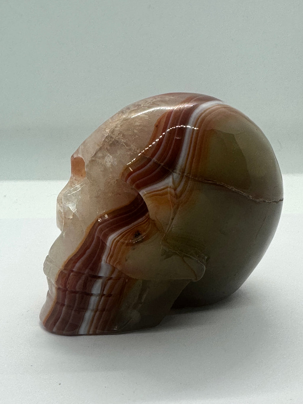 Carnelian Skull – 545g