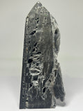Sphalerite Tower with Lots of Druzy – 445g