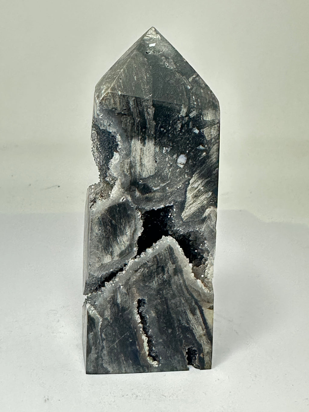 Sphalerite Tower with Druzy – 230g