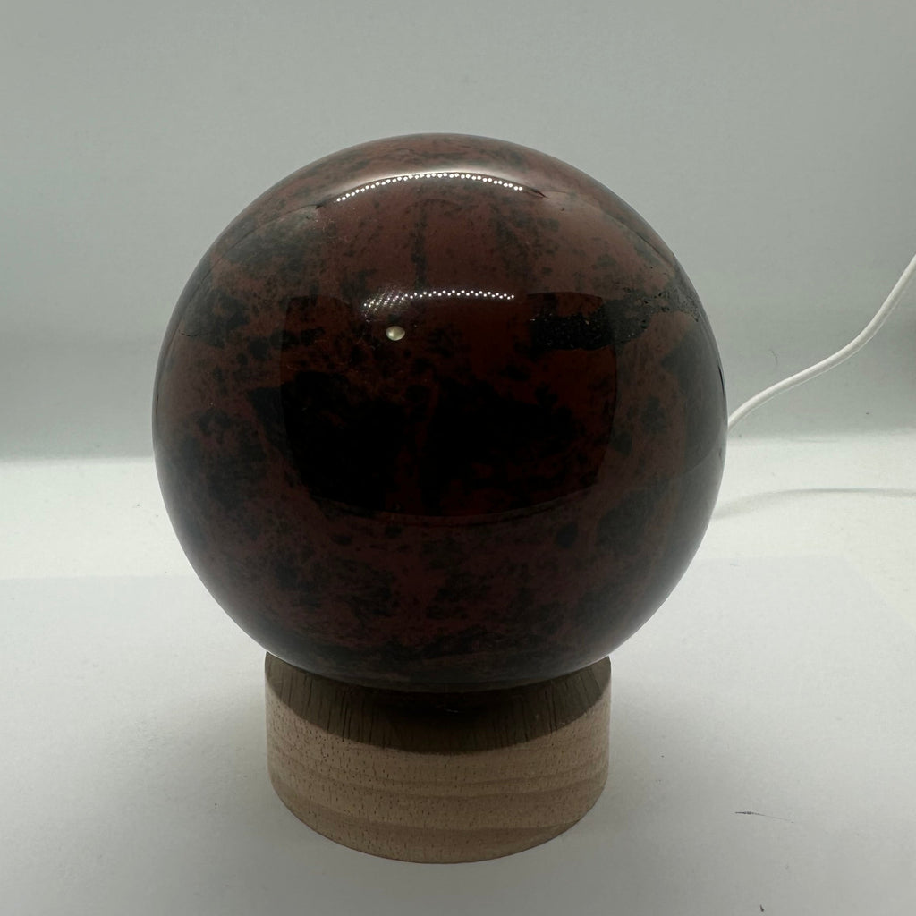 Mahogany Obsidian Sphere – 93mm / 976g