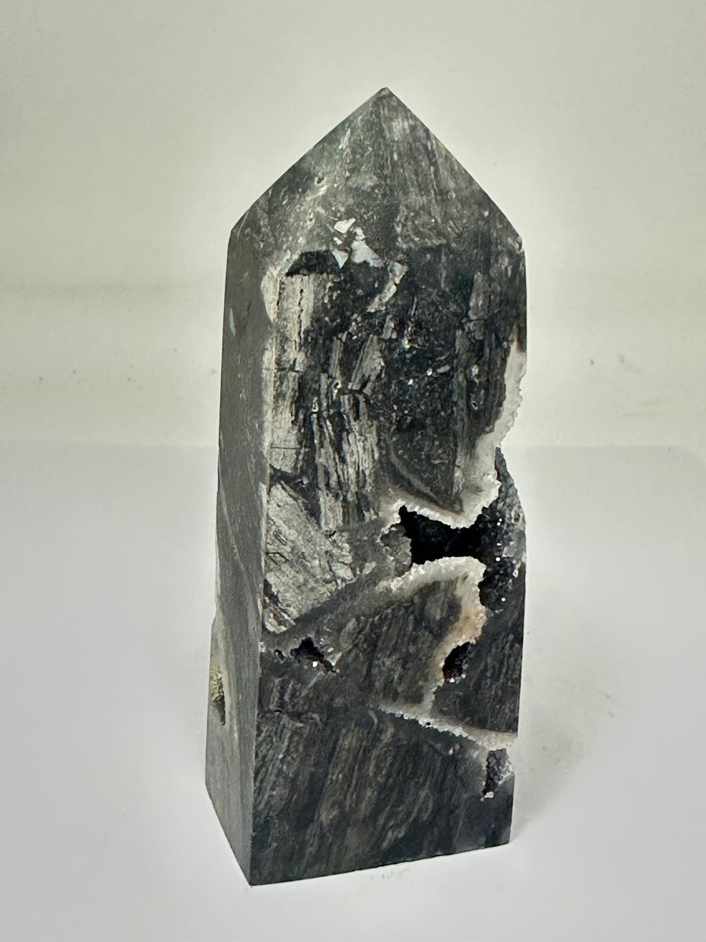 Sphalerite Tower with Druzy – 230g