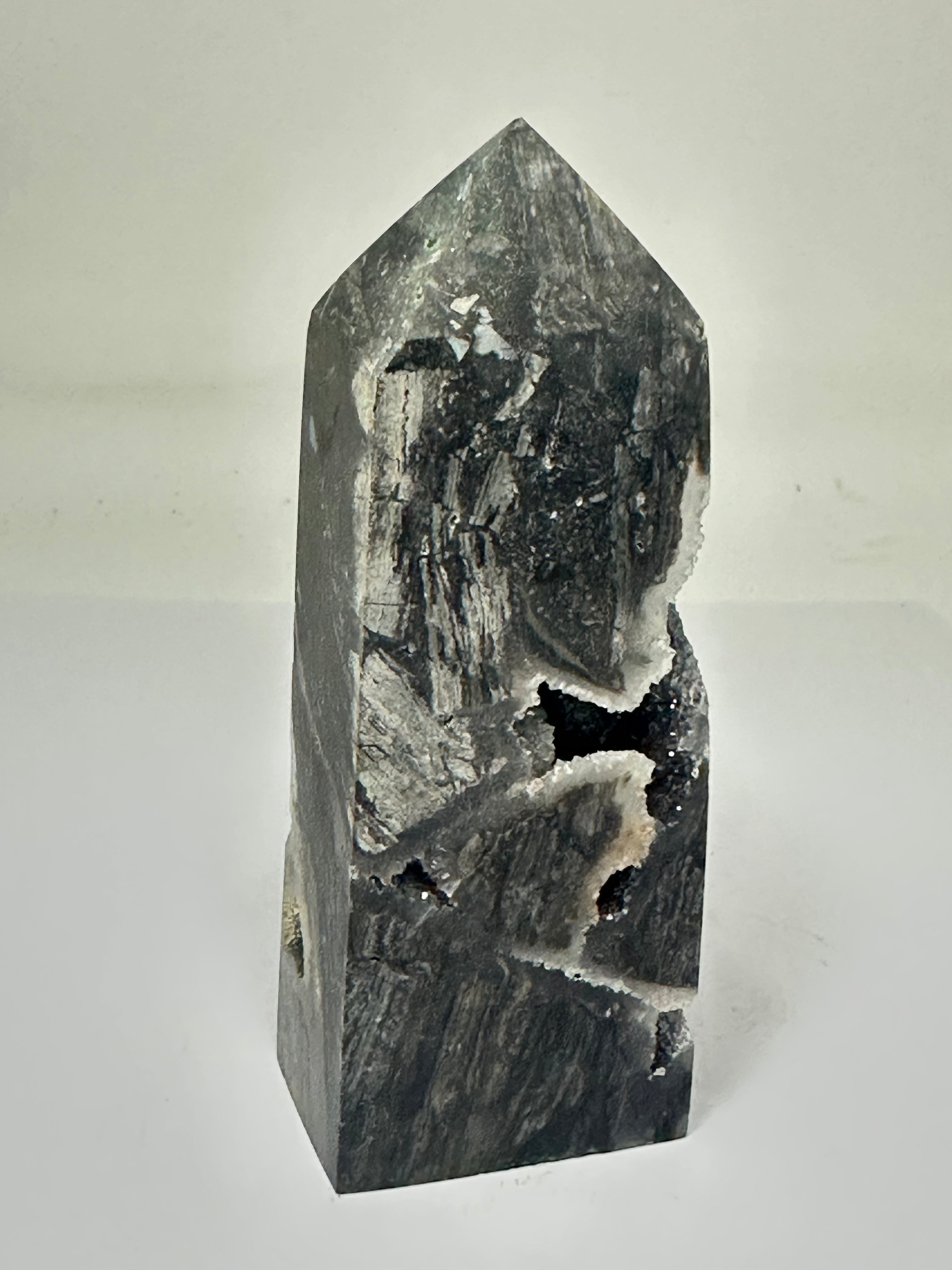 Sphalerite Tower with Druzy – 230g