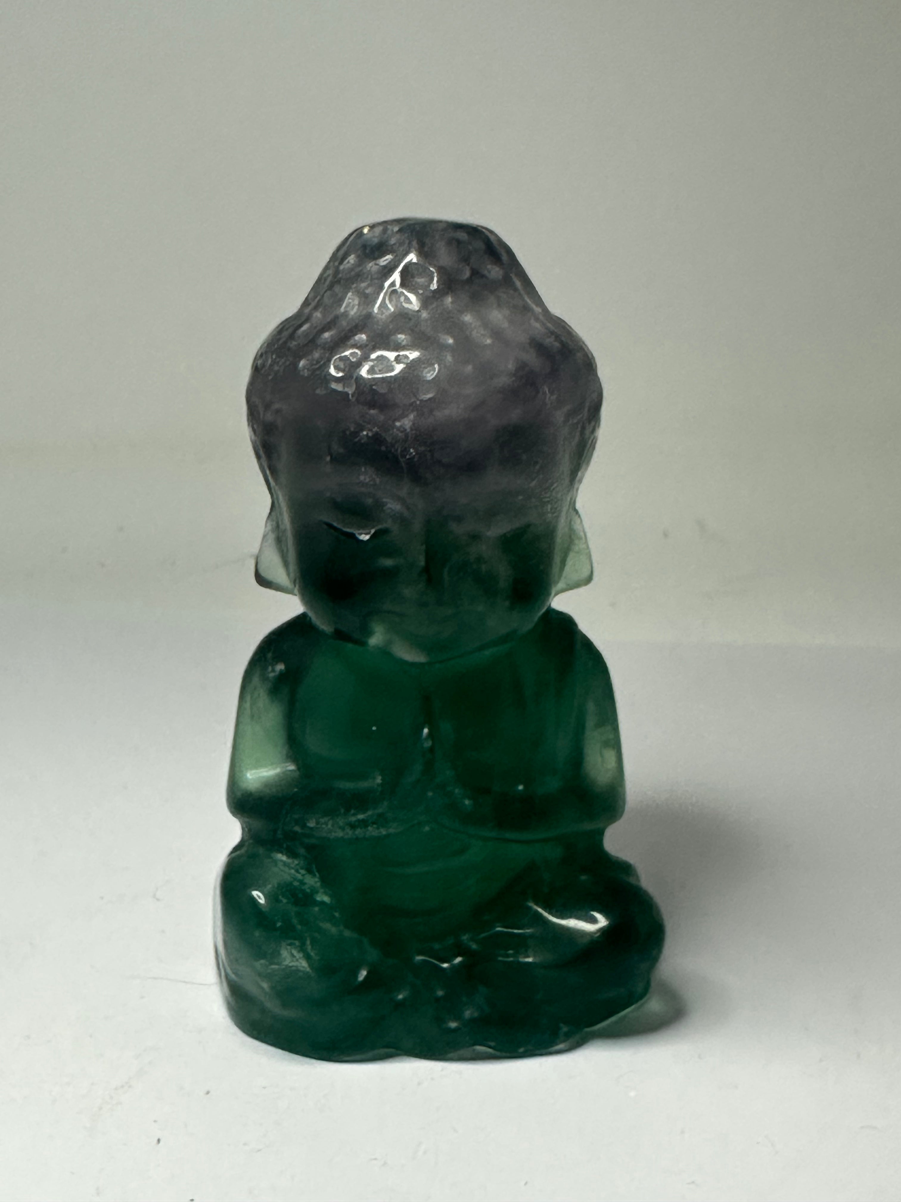 Fluorite Buddha Carving – 365g