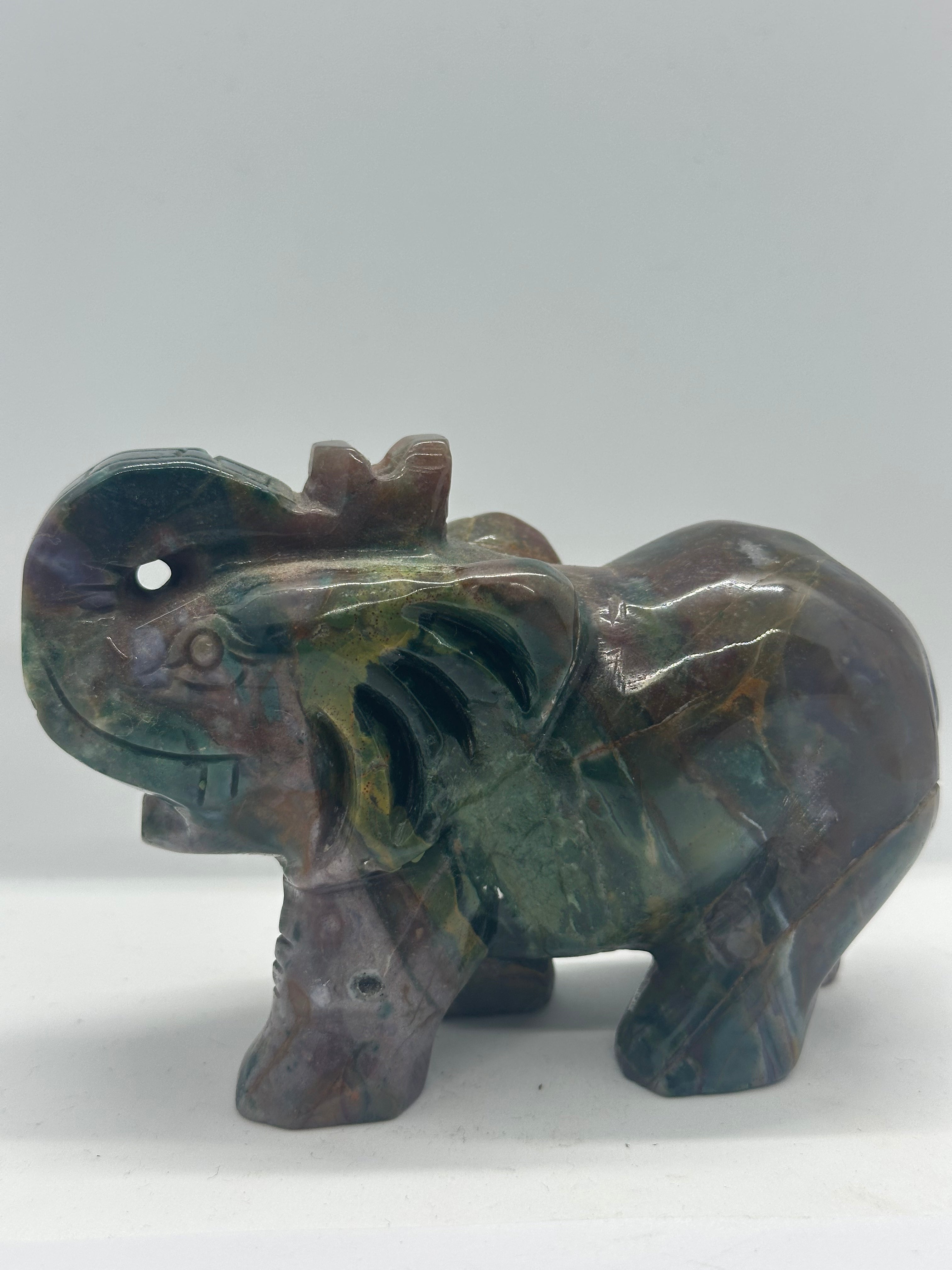 Ocean Jasper Elephant – 589g