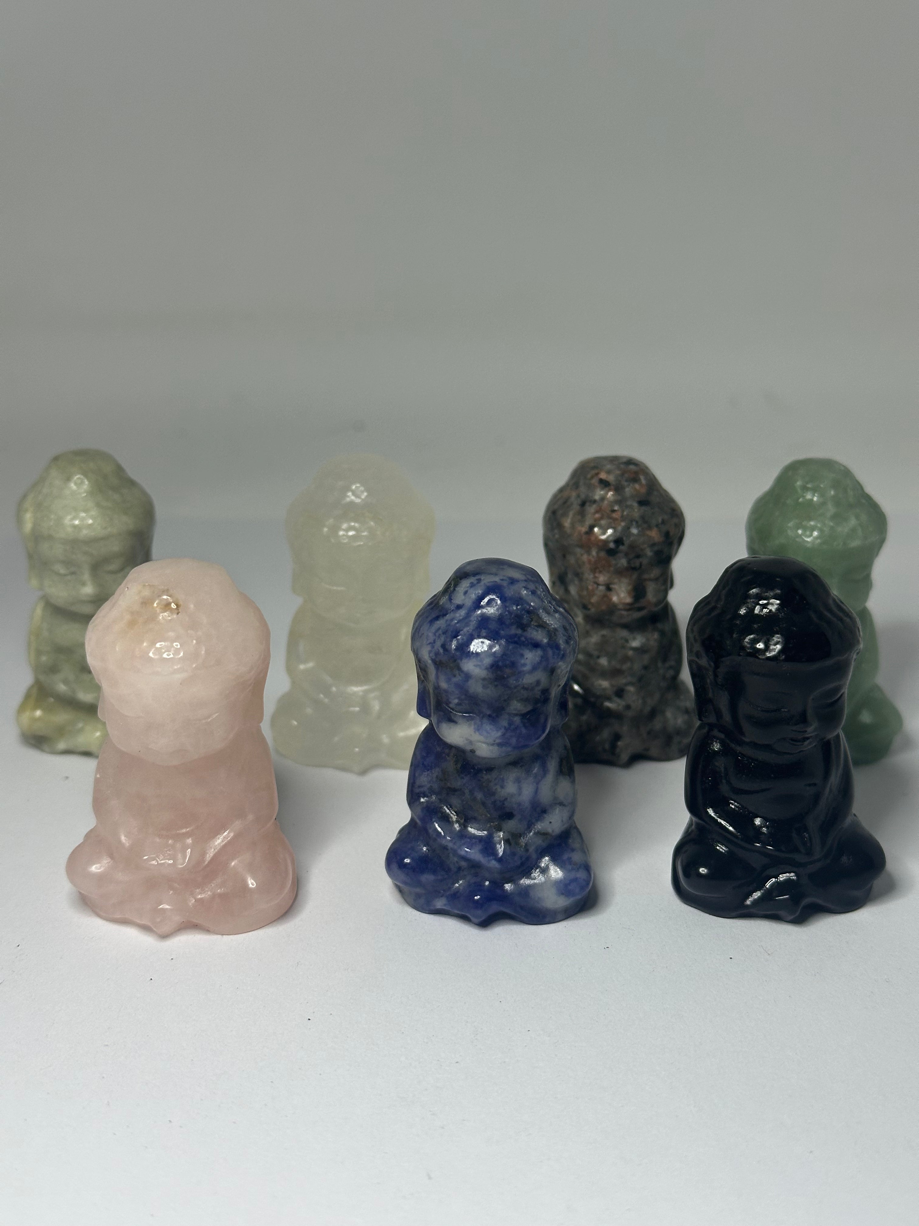 Mixed Material Buddha Carving