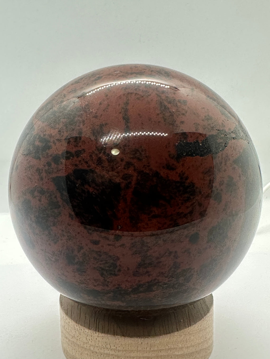 Mahogany Obsidian Sphere – 93mm / 976g
