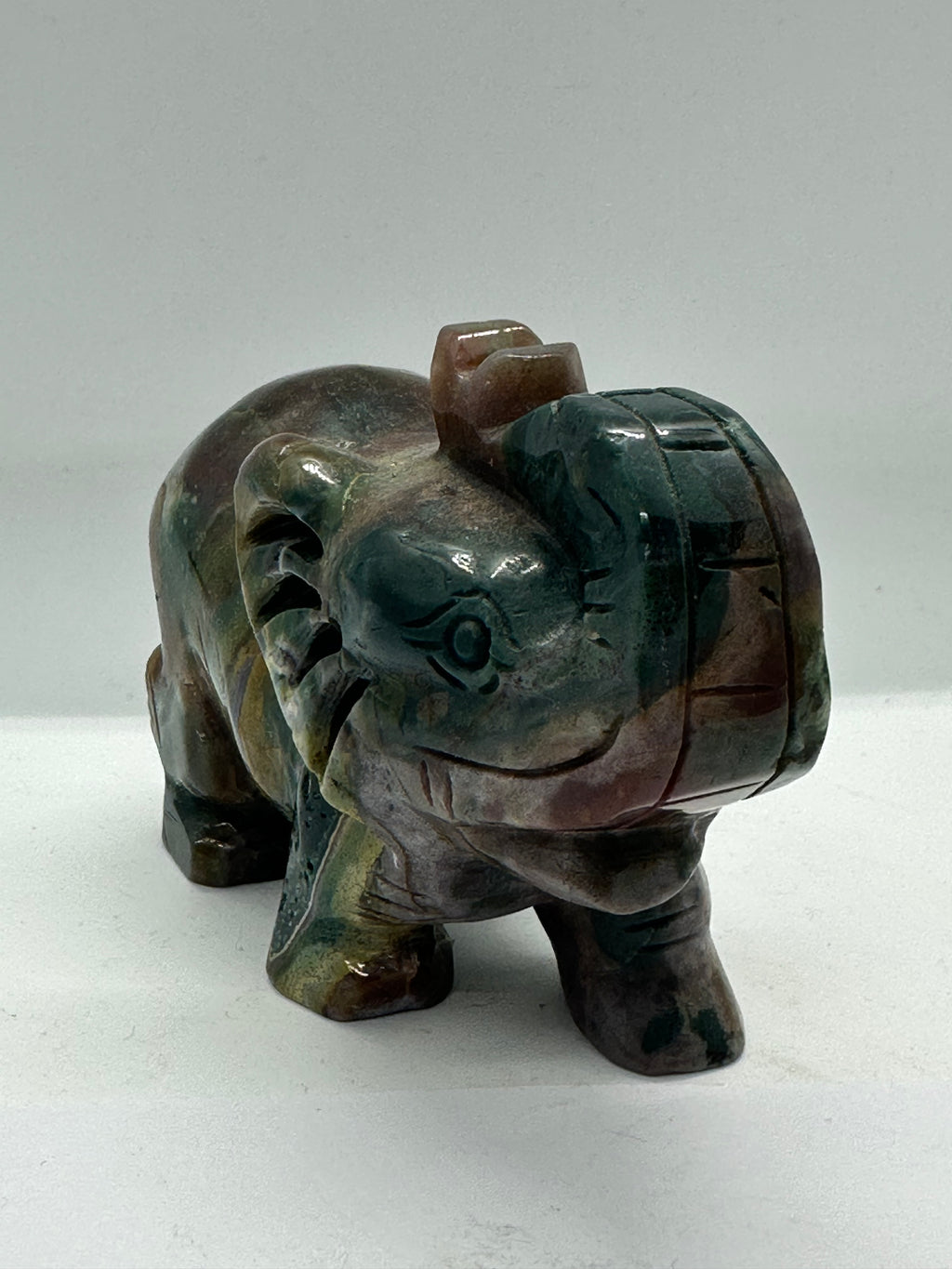 Ocean Jasper Elephant – 589g