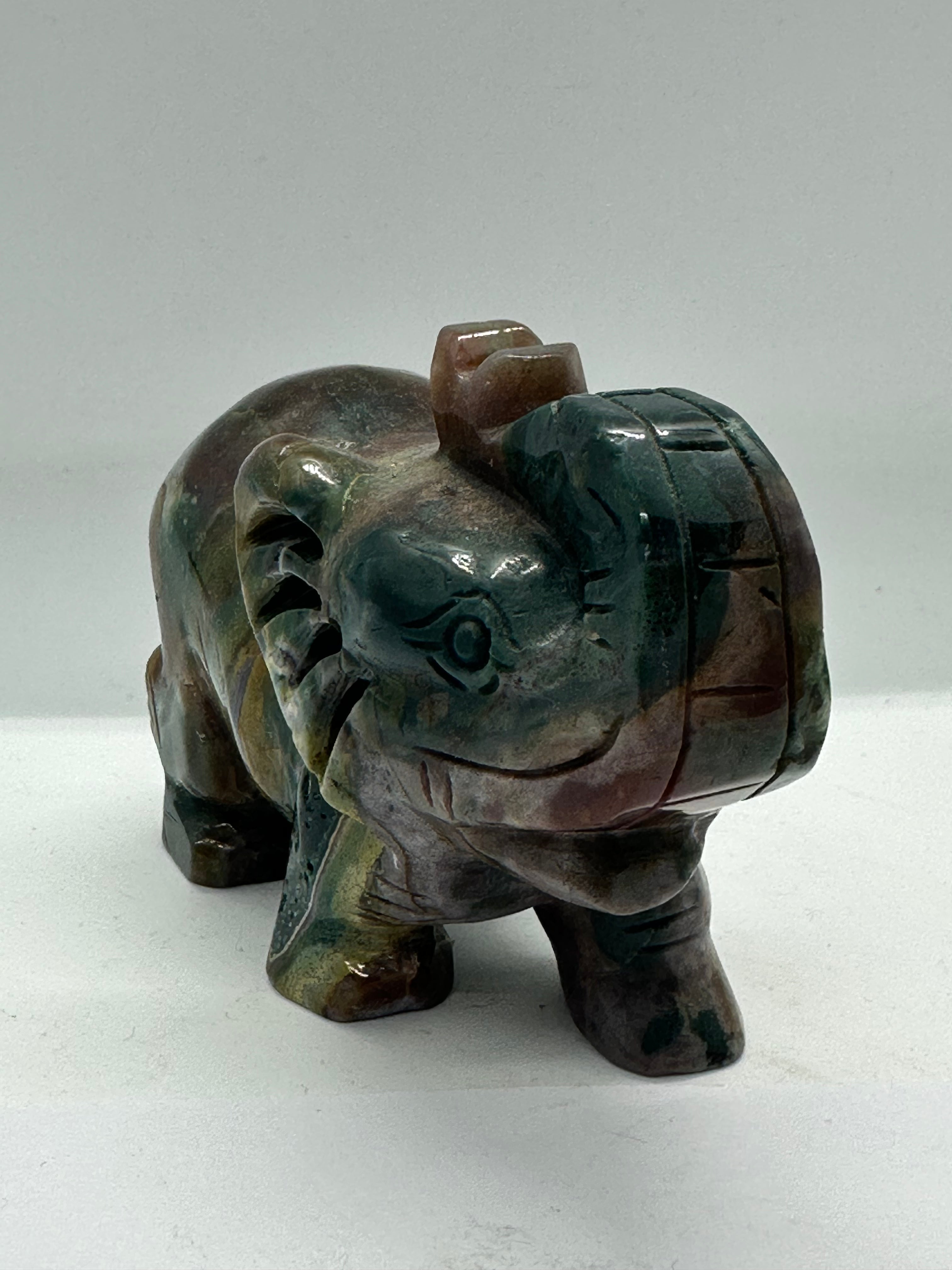 Ocean Jasper Elephant – 589g