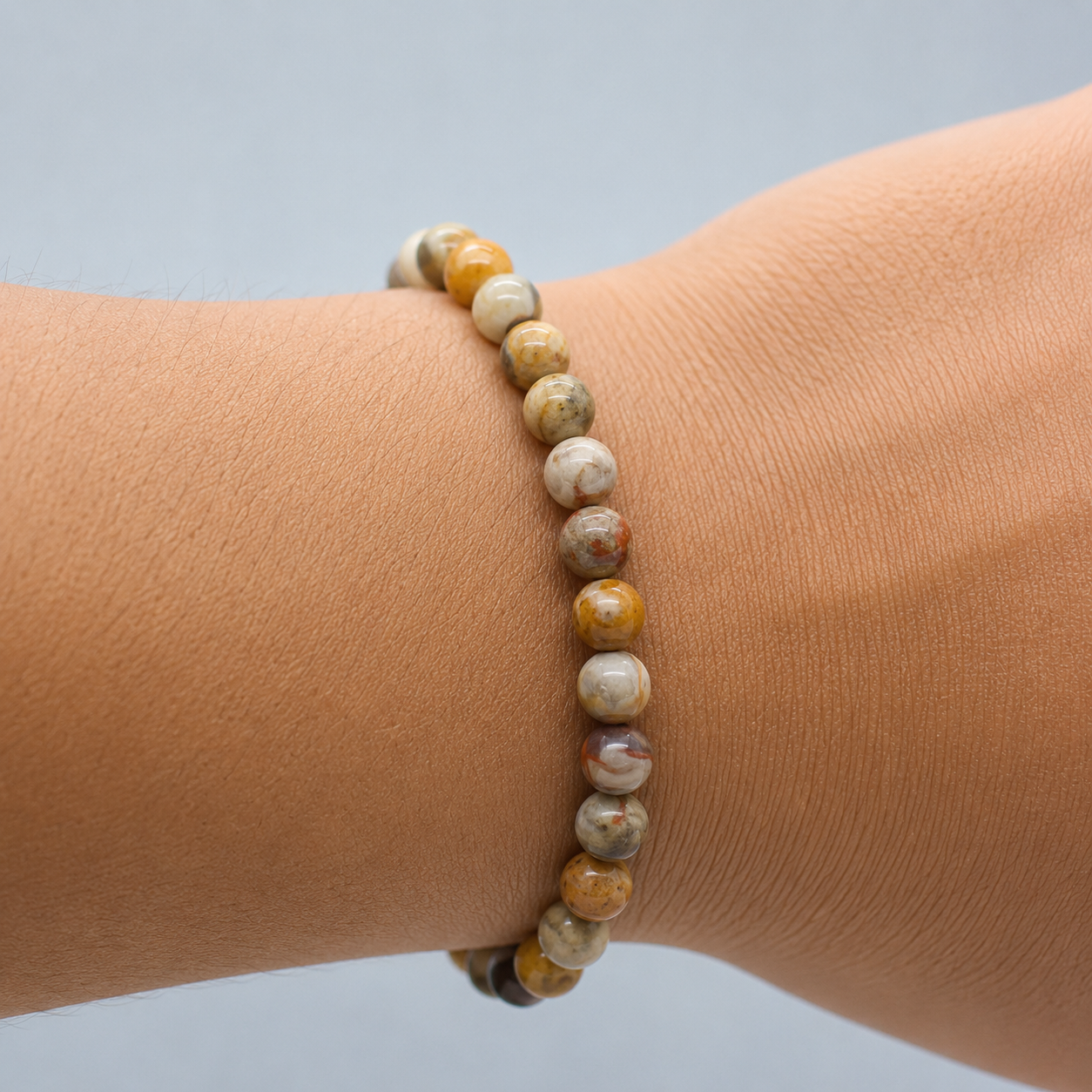 Crazy Lace Agate Bracelet – 8mm