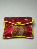 Red Lined Tumble Pouch with Zip – 10g