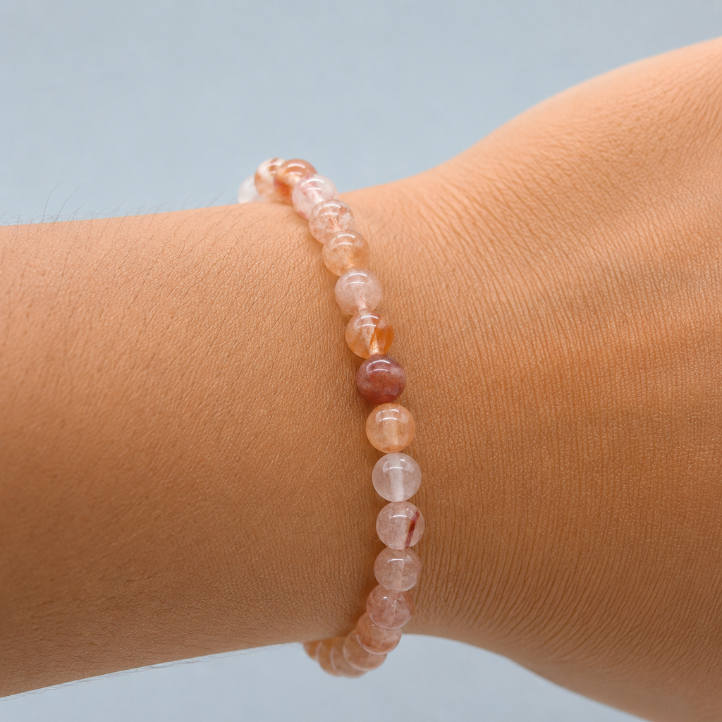 Fire Quartz Bracelet – 8mm