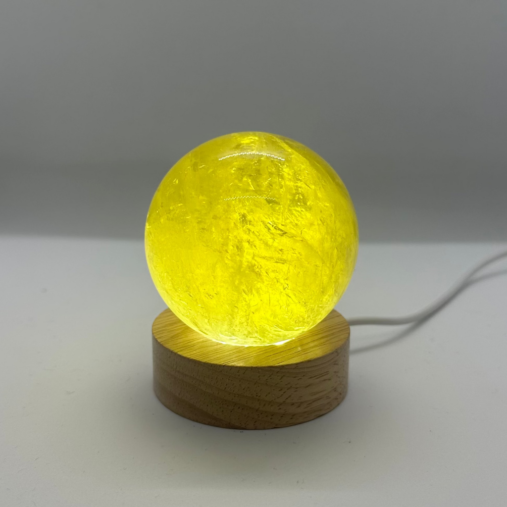 Citrine Sphere – 63mm / 331g