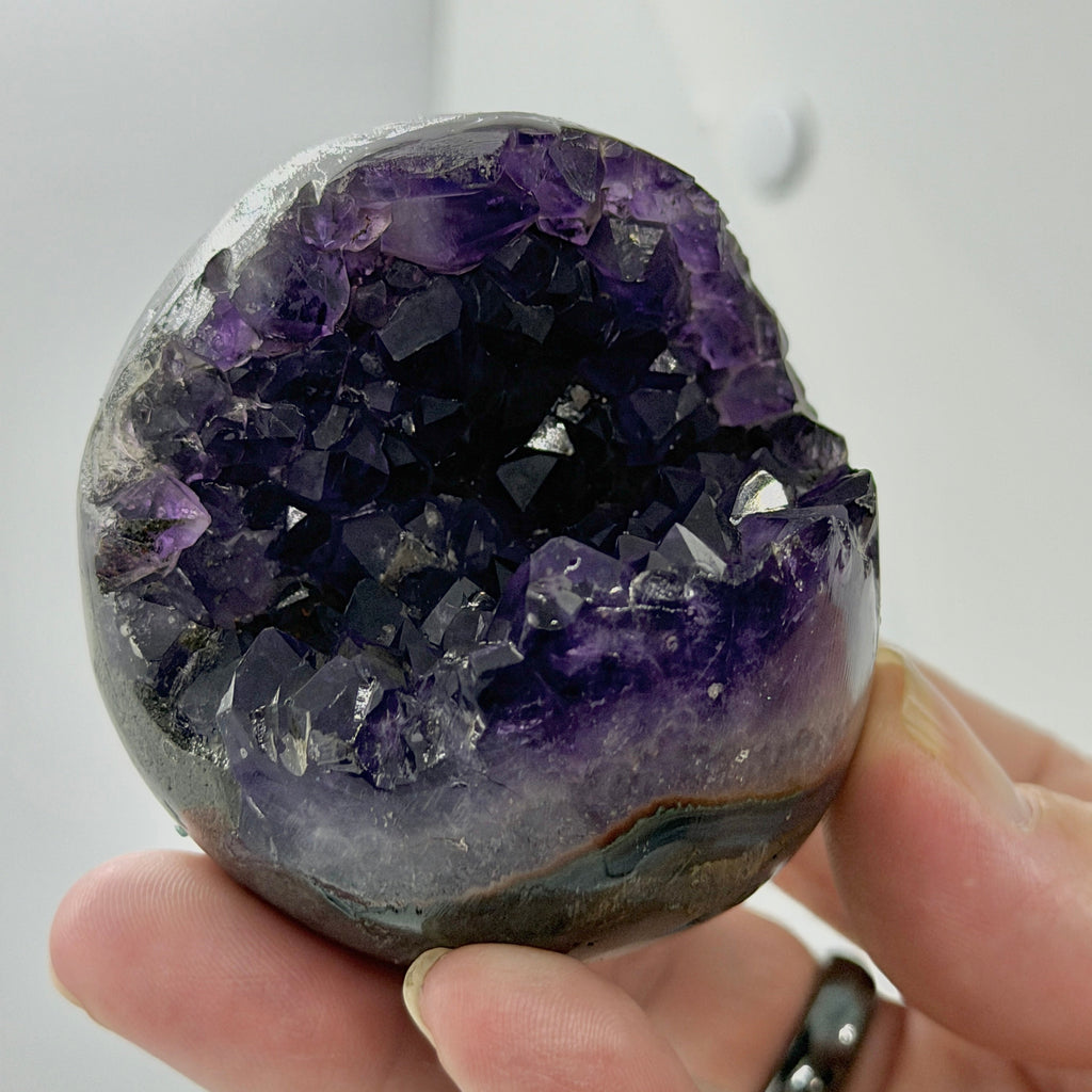 Amethyst Partial Sphere Cluster – 60mm / 247g