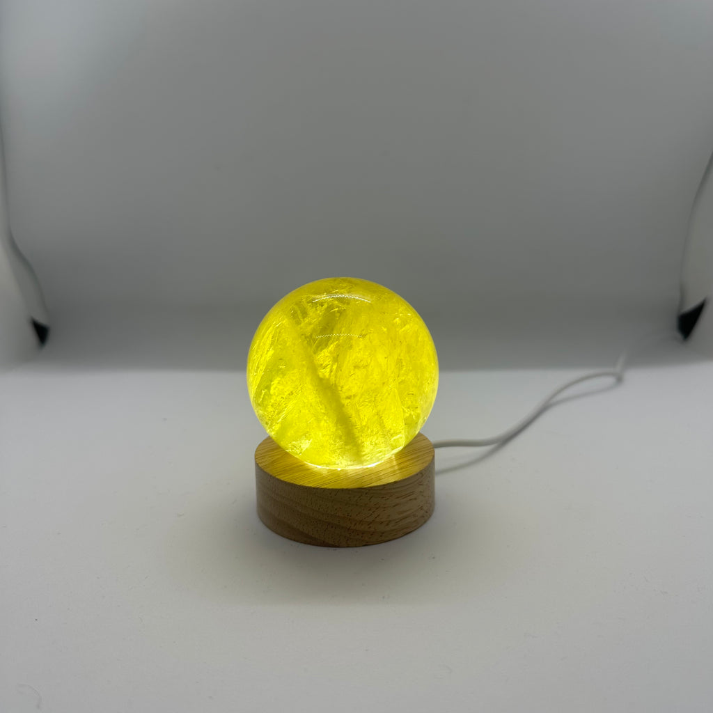 Citrine Sphere – 63mm / 331g