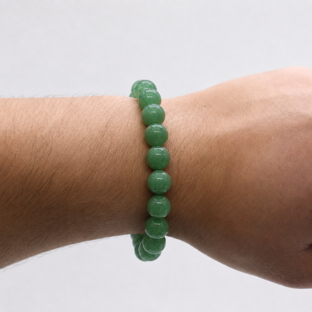Green Strawberry Quartz Bracelet – 10mm