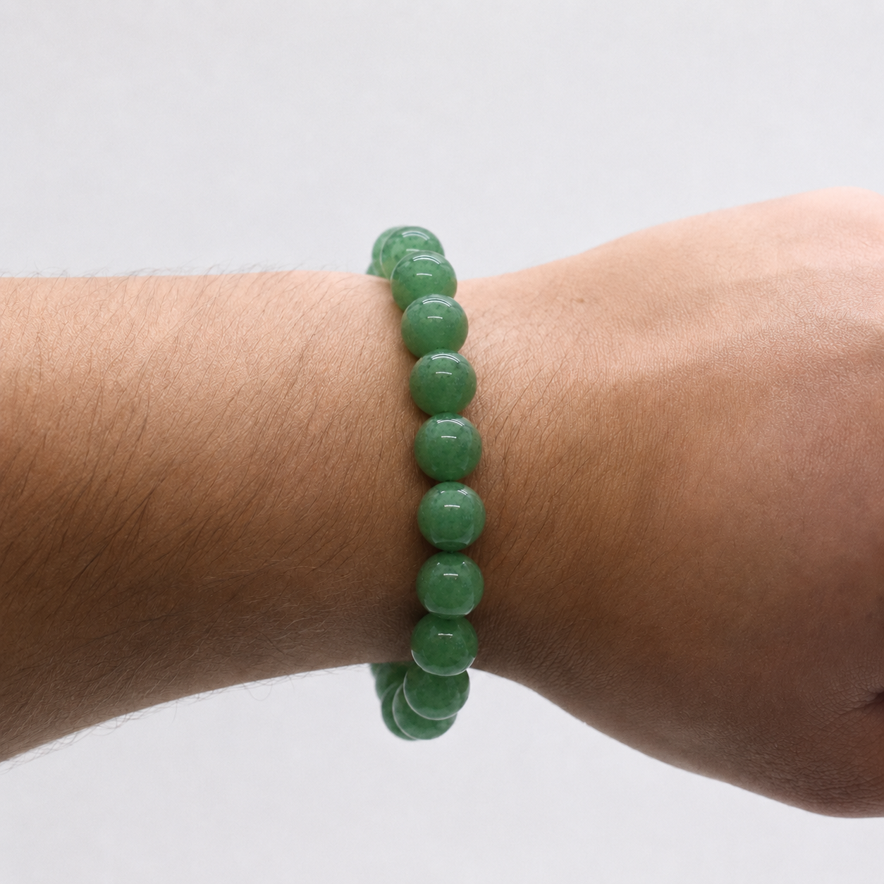 Green Strawberry Quartz Bracelet – 10mm