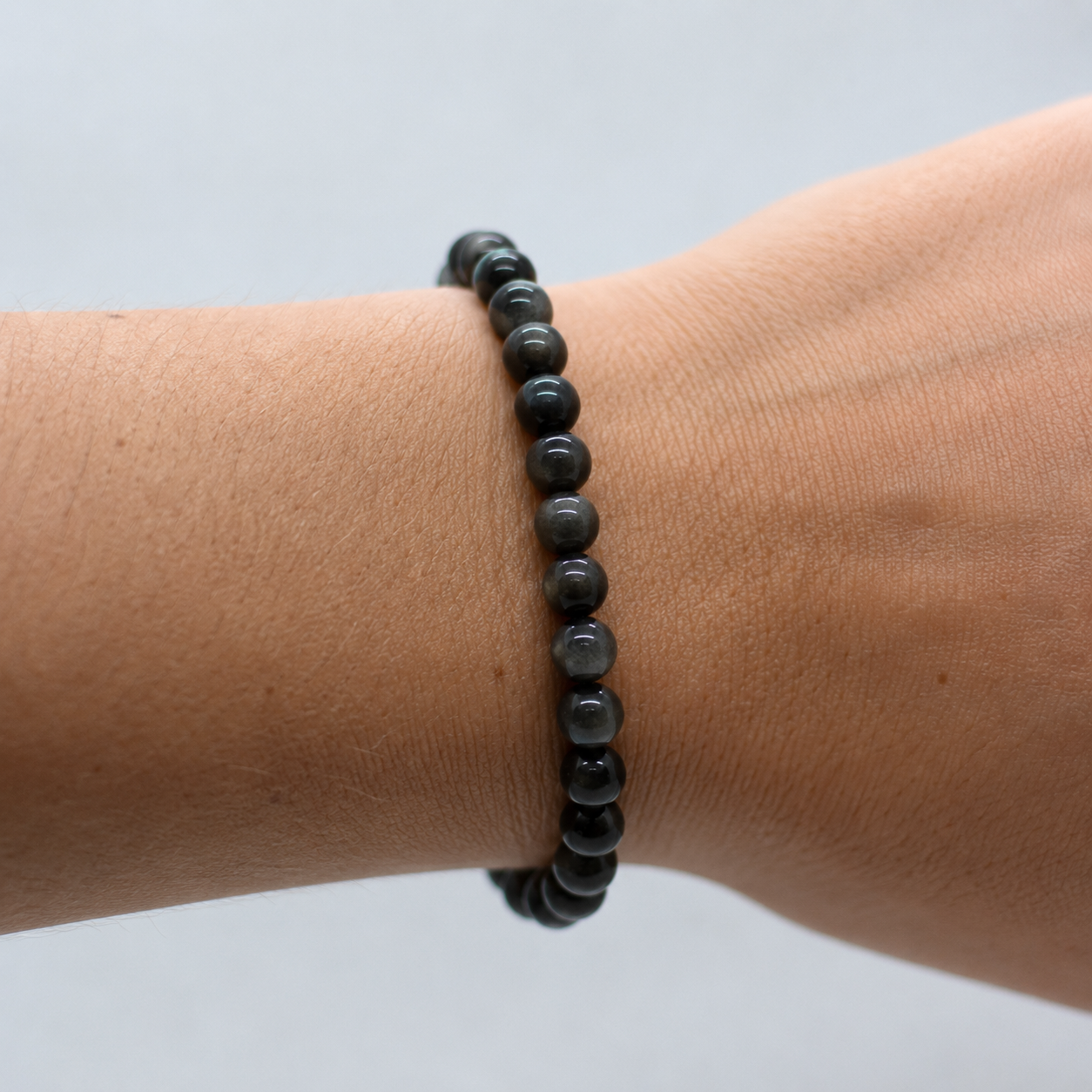 Gold Obsidian Bracelet – 8mm