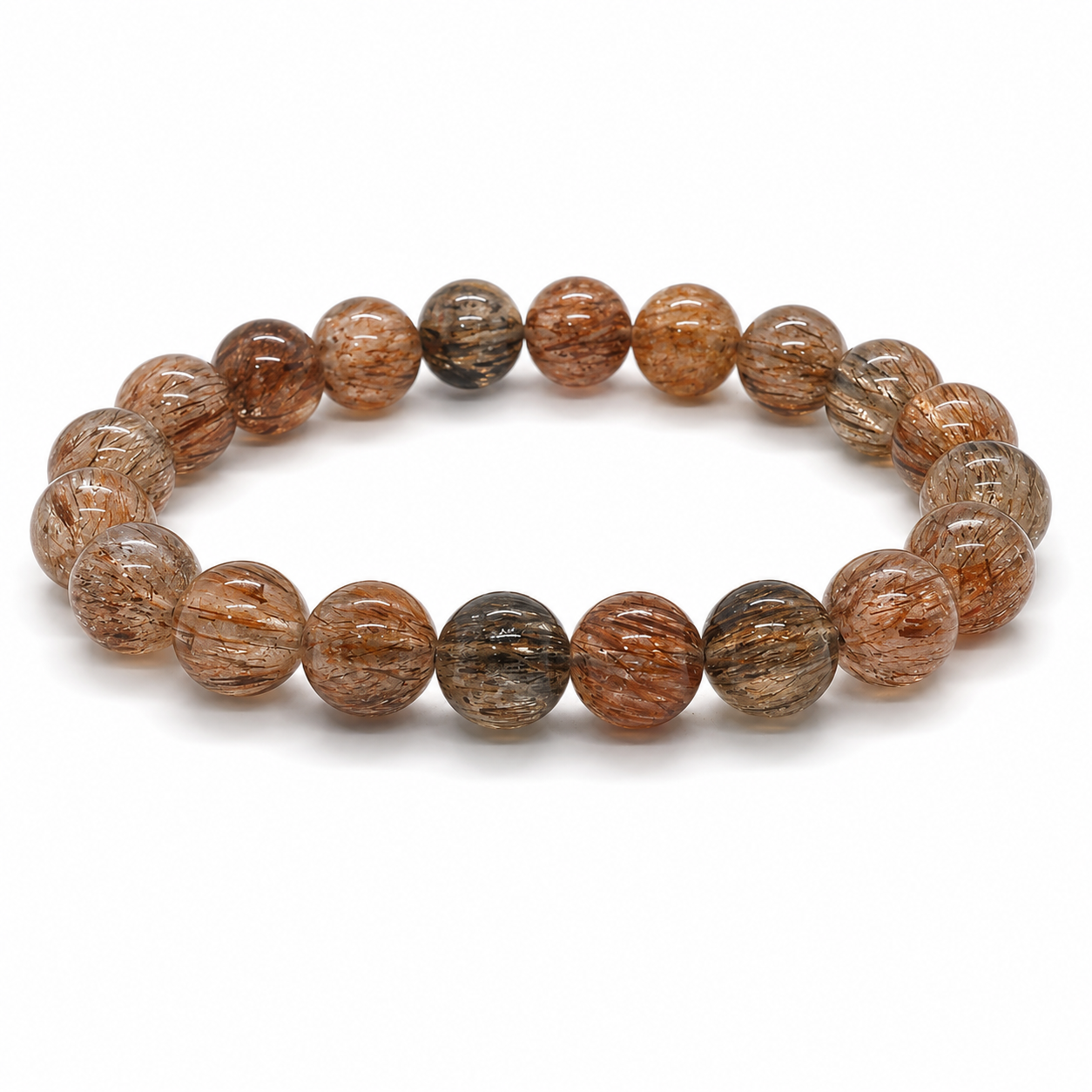 Golden Rutile Quartz Bracelet – 10mm