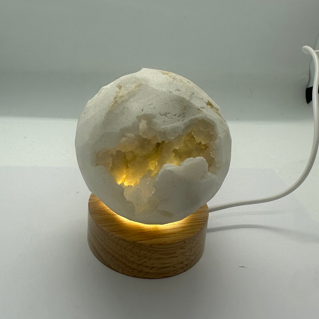 Quartz Sphere with Open Druzy – 71mm / 269g