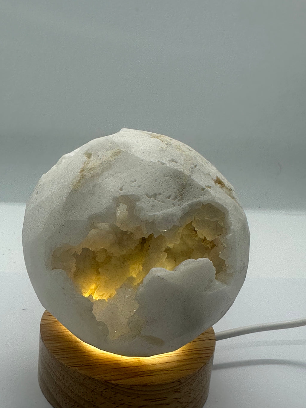 Quartz Sphere with Open Druzy – 71mm / 269g