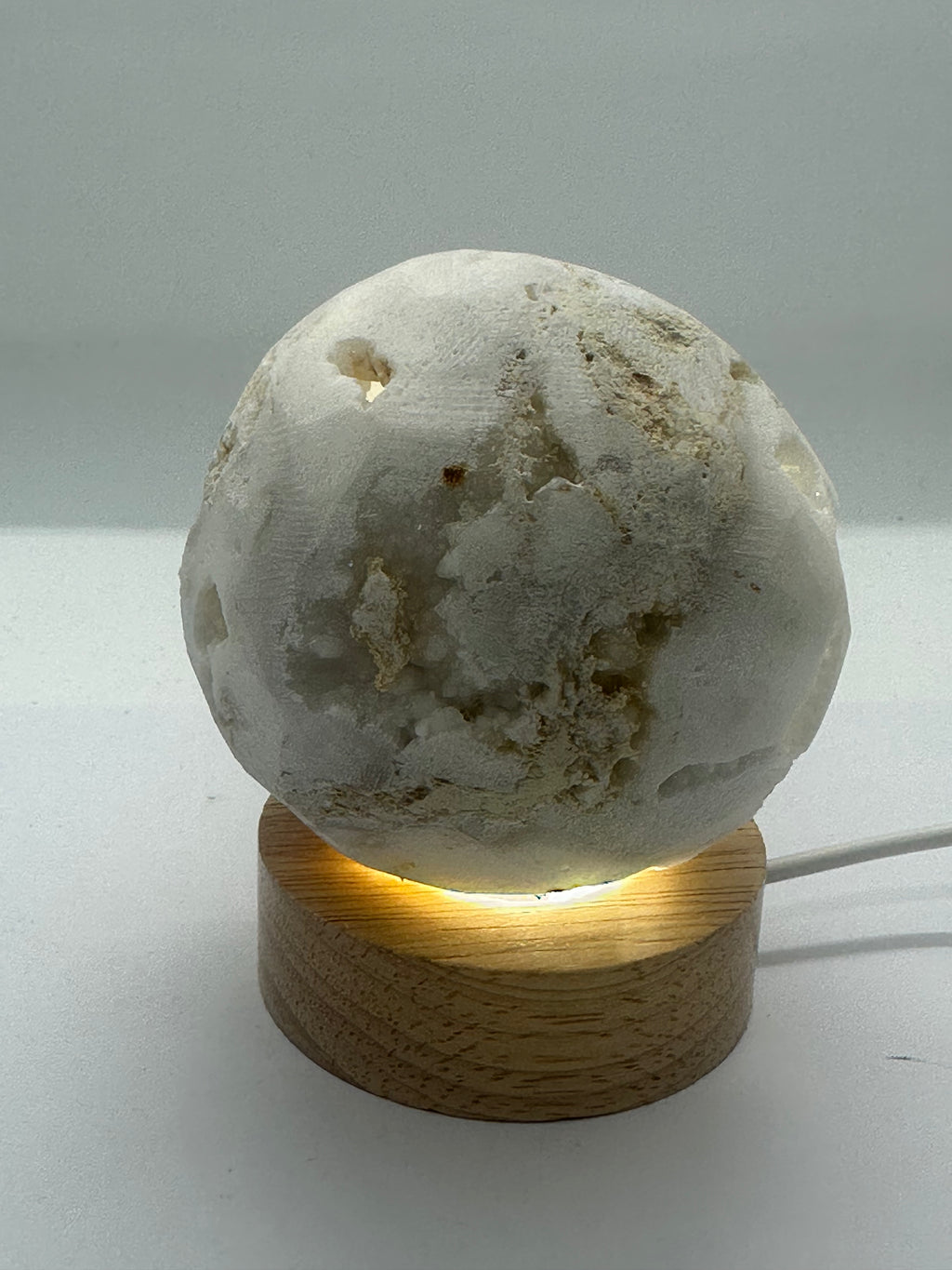 Quartz Sphere with Open Druzy – 71mm / 269g