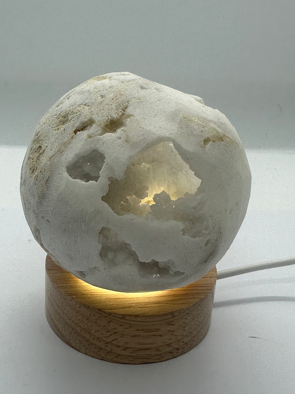 Quartz Sphere with Open Druzy – 71mm / 269g