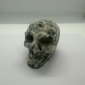 Moss Agate Skull – 80mm / 70mm