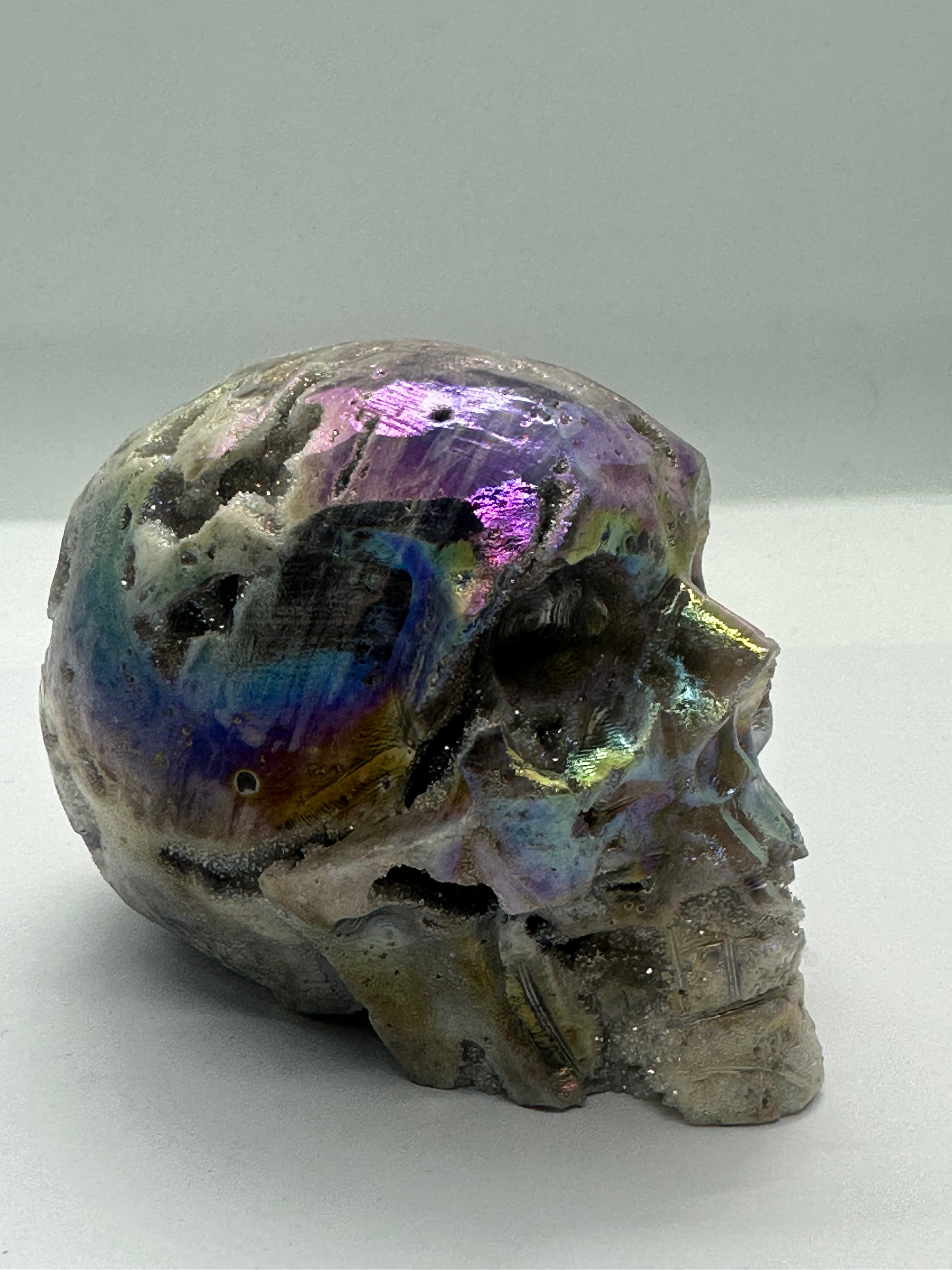 Aura Sphalerite Skull – 443g