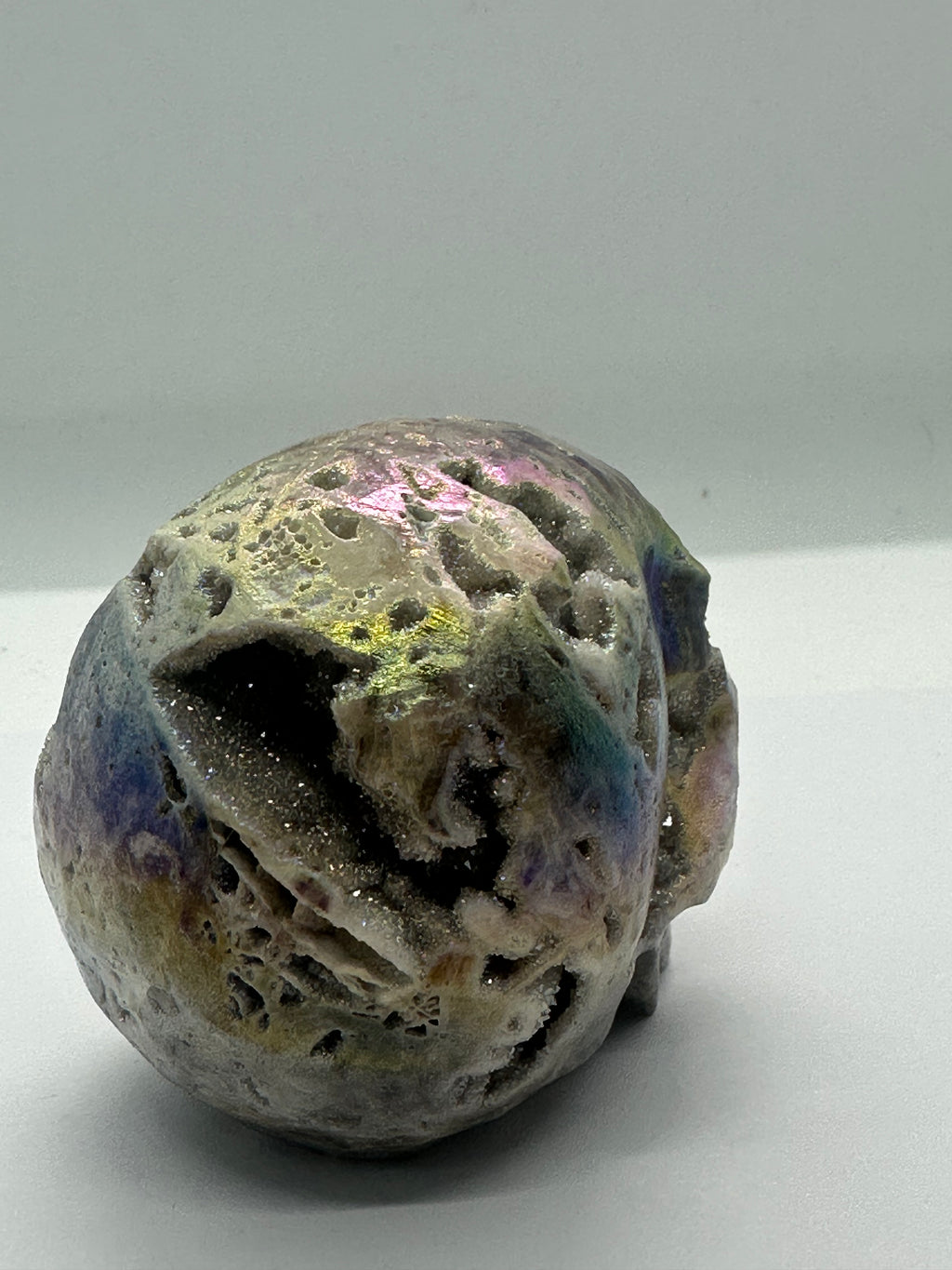 Aura Sphalerite Skull – 443g