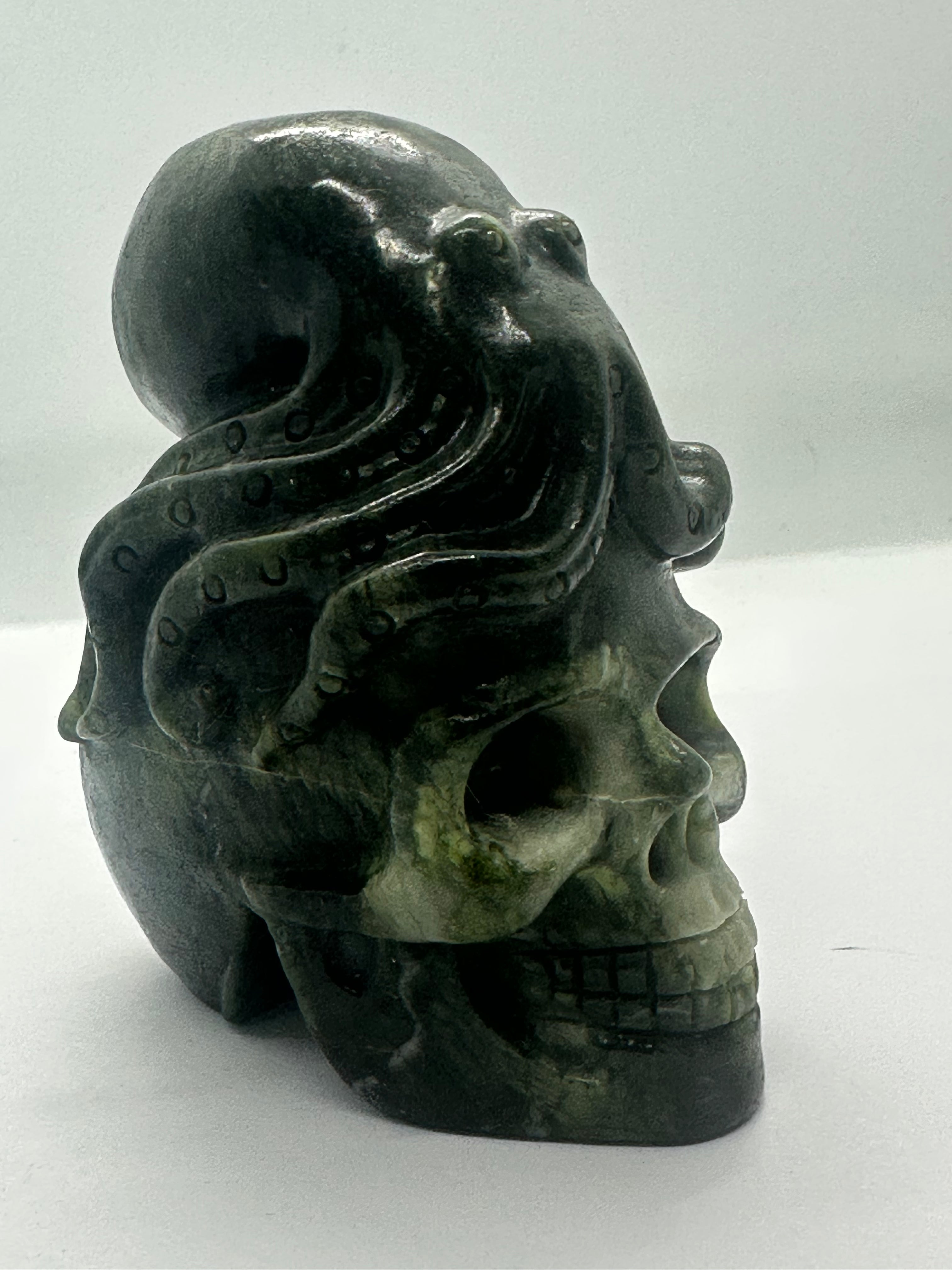 Green Jade Skull – 578g