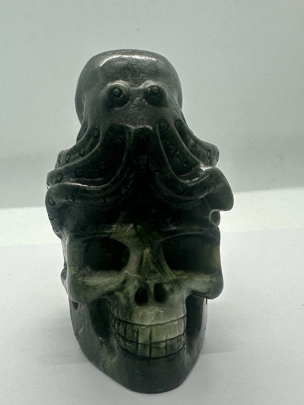Green Jade Skull – 578g