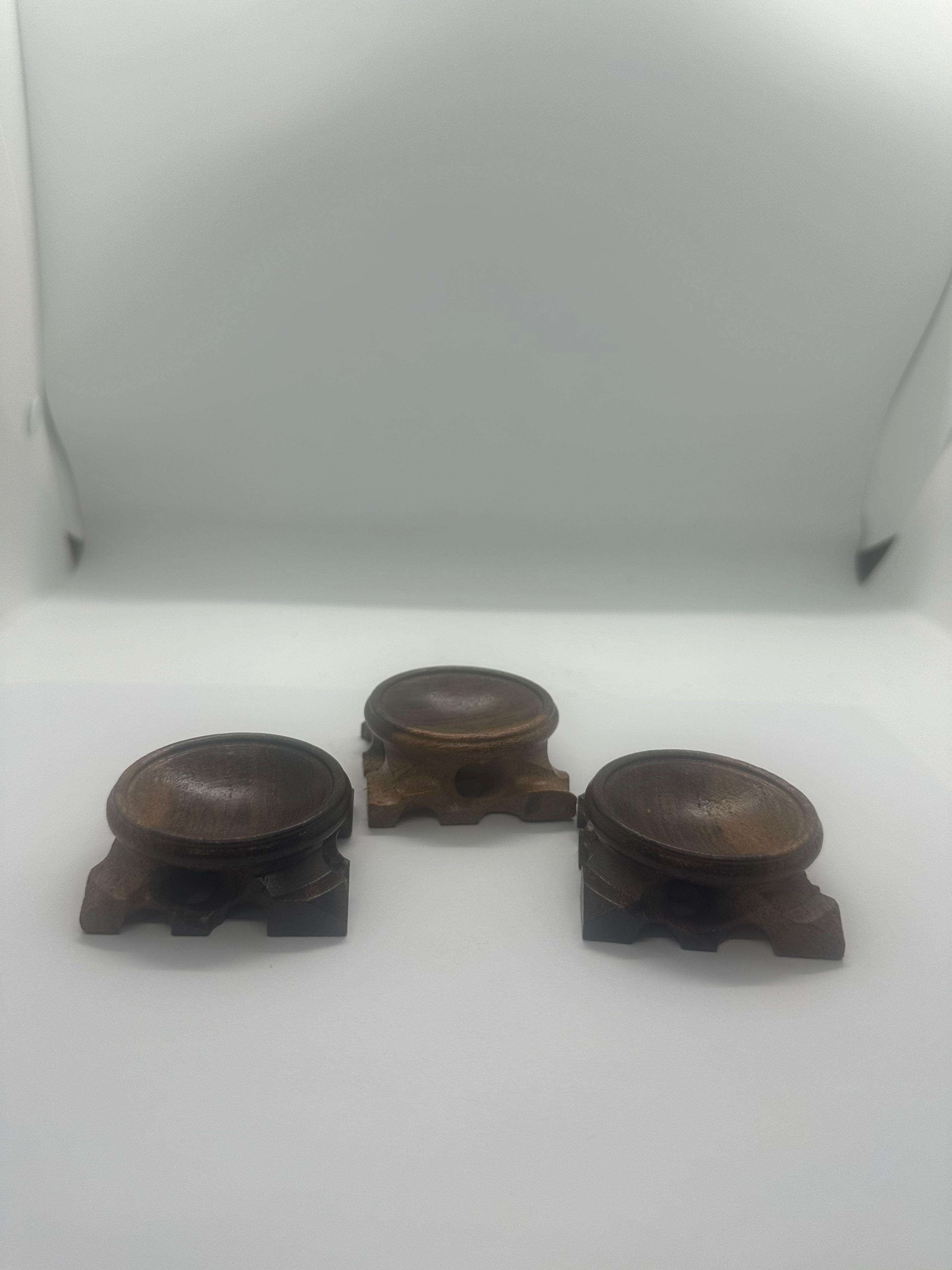 Wooden sphere holder 38g 55mm diameter
