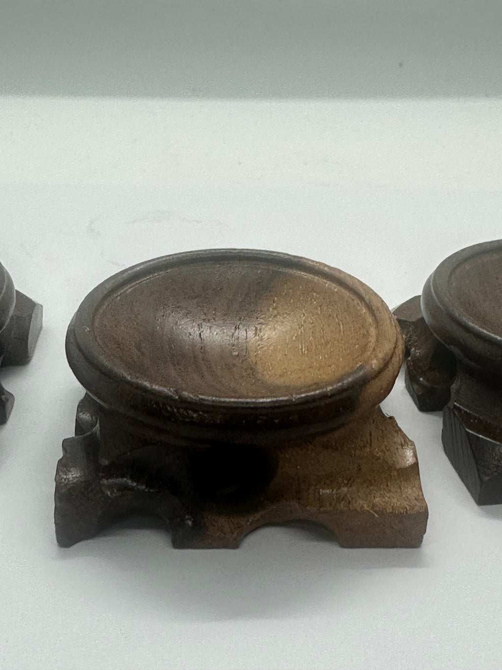 Wooden sphere holder 38g 55mm diameter