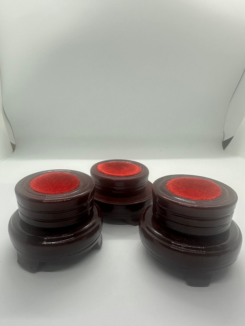 Wooden sphere holder 93g
