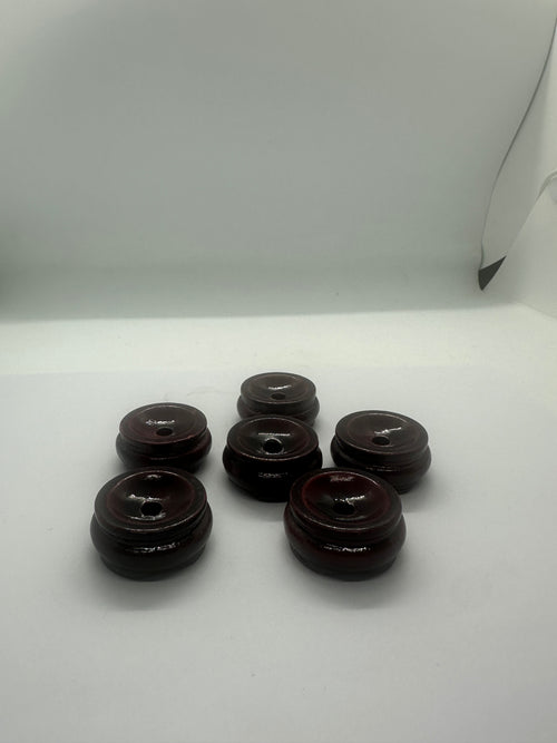 Wooden sphere holder, 8g