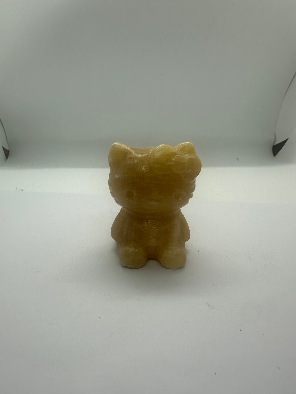 Orange Calcite Carving