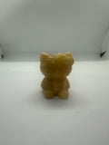Orange Calcite Carving