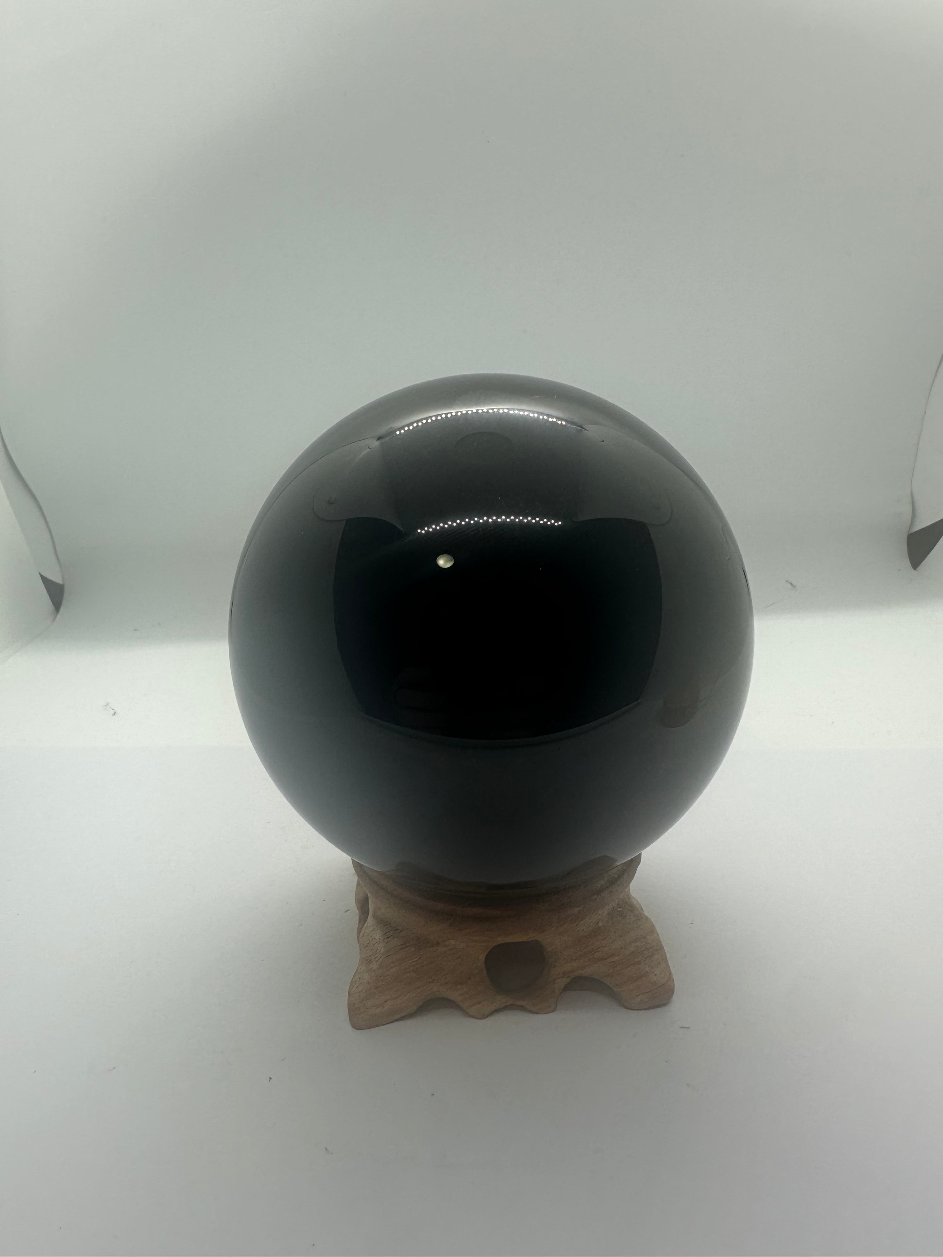 Black Obsidian Sphere