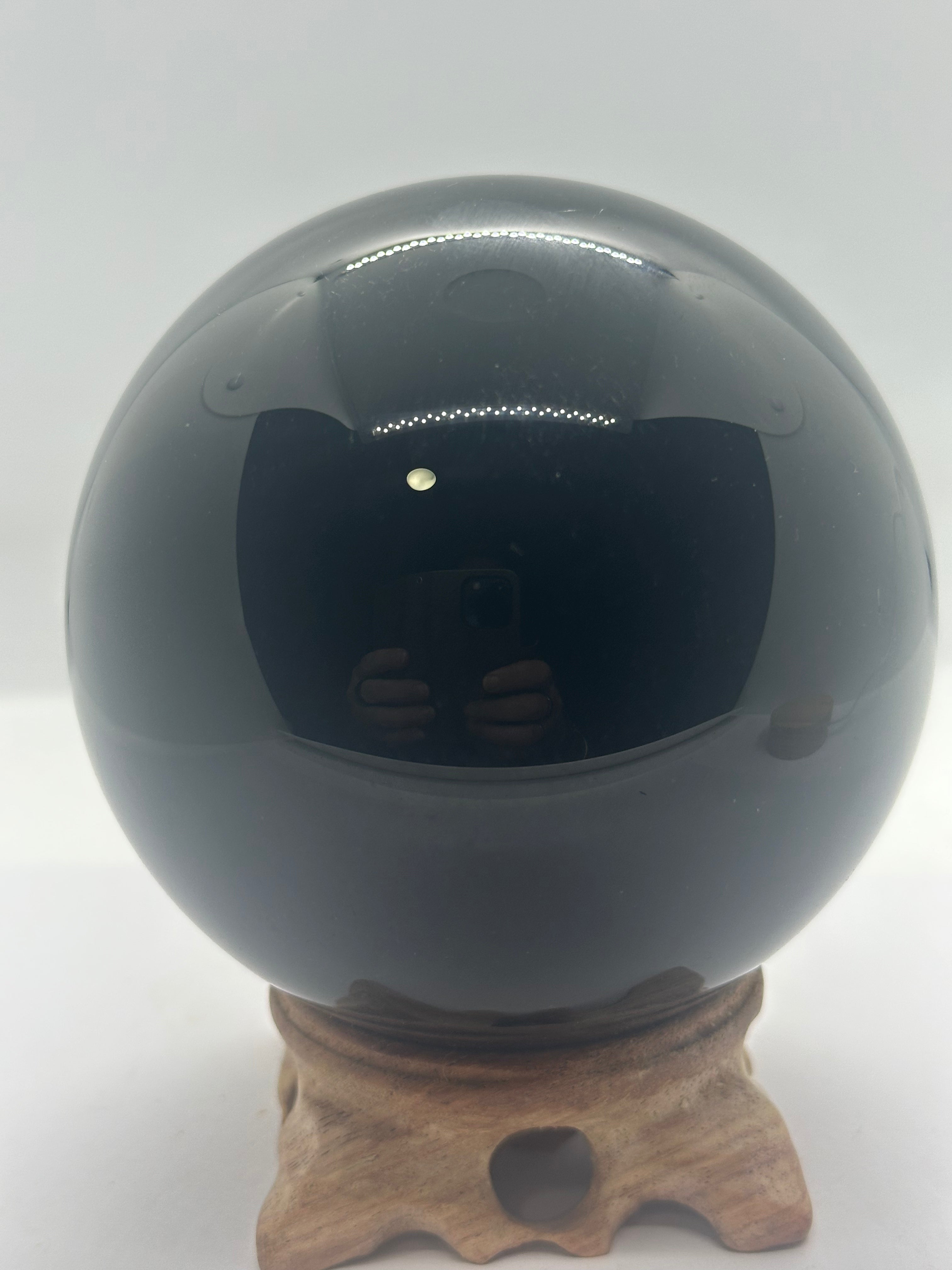 Black Obsidian Sphere