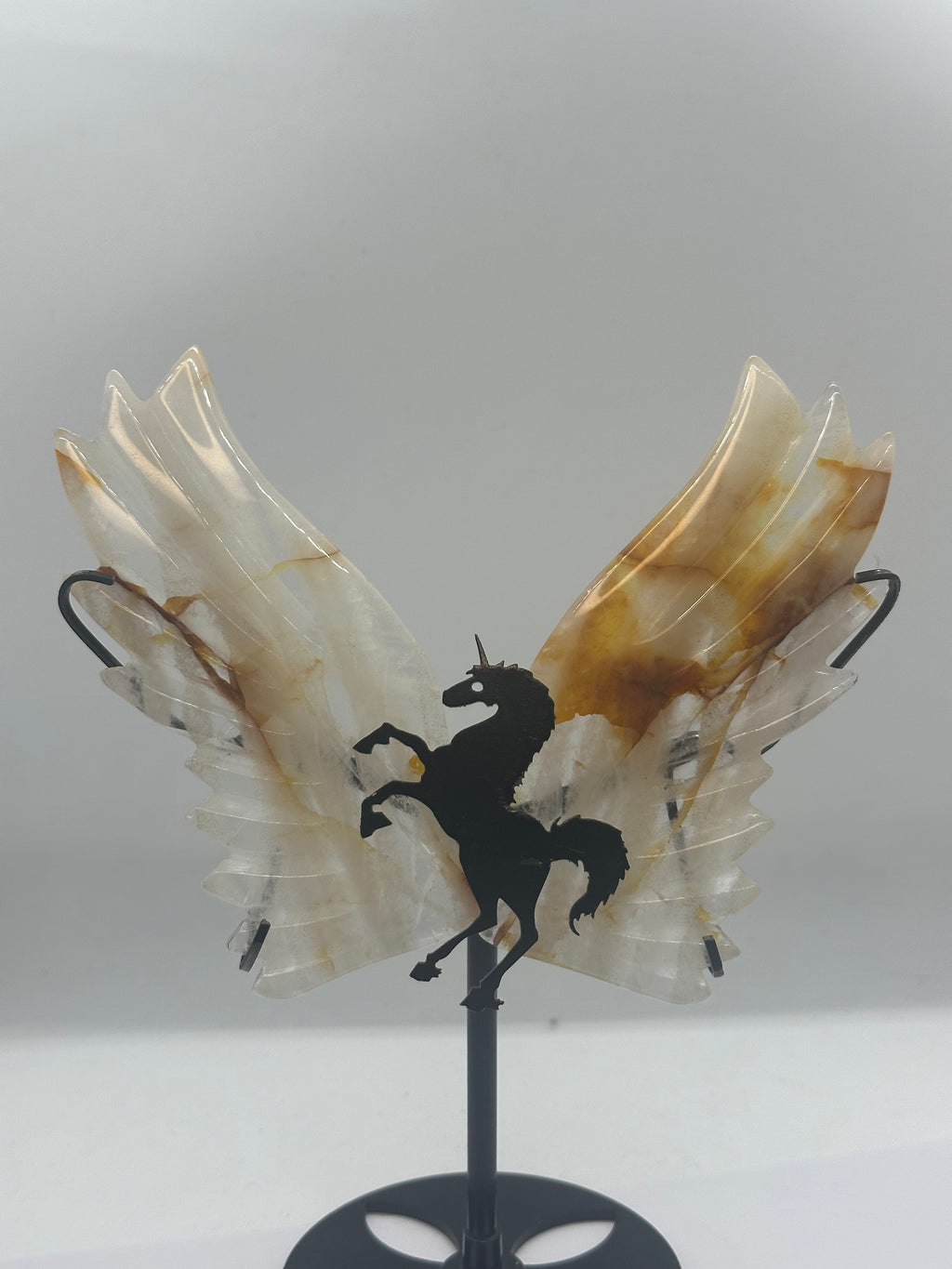 Golden Healer Unicorn Set on Stand – 315g