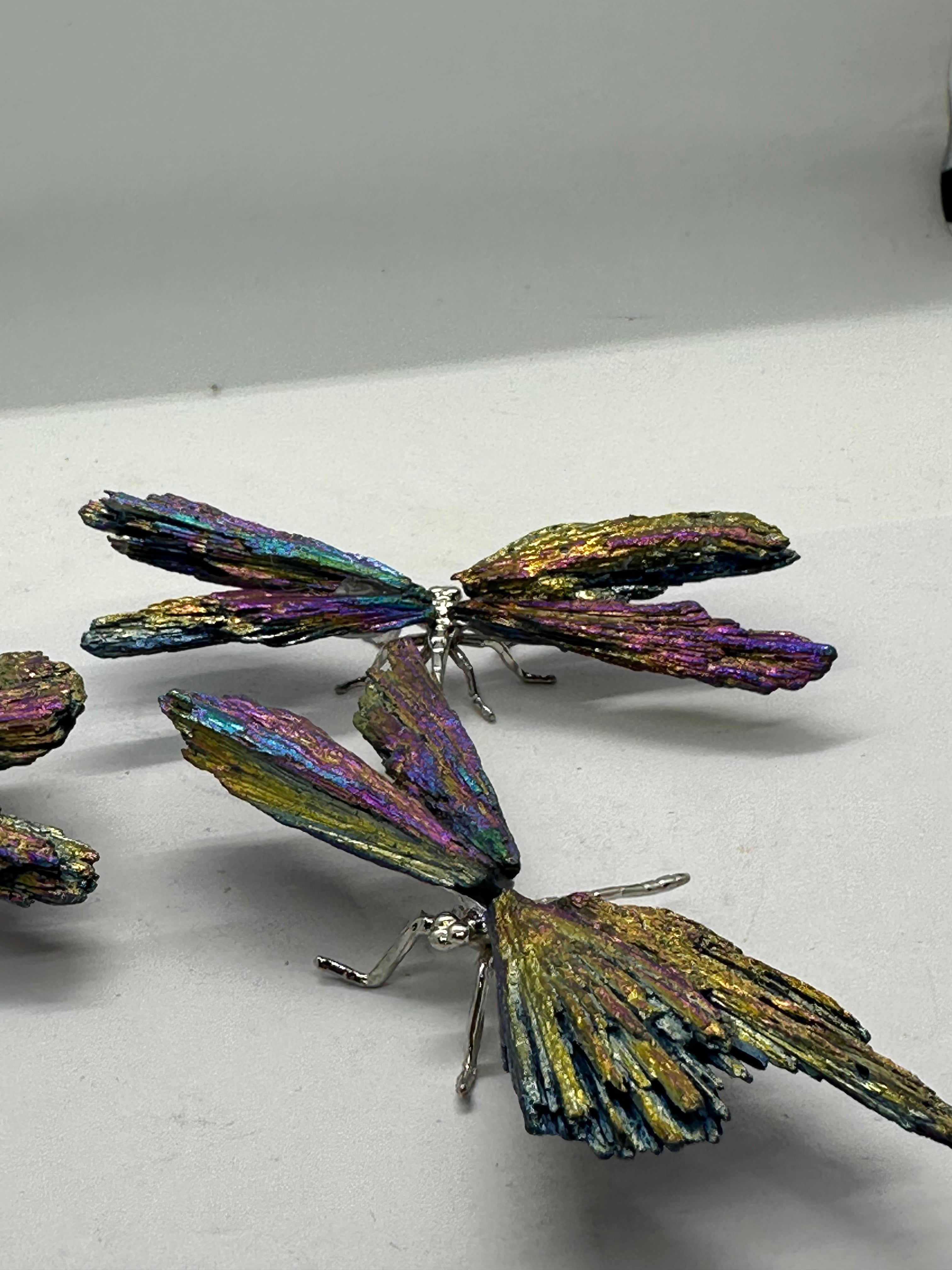 Aura Coated Tourmaline Dragonfly – 30g