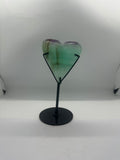 Fluorite Heart on Stand – 452g