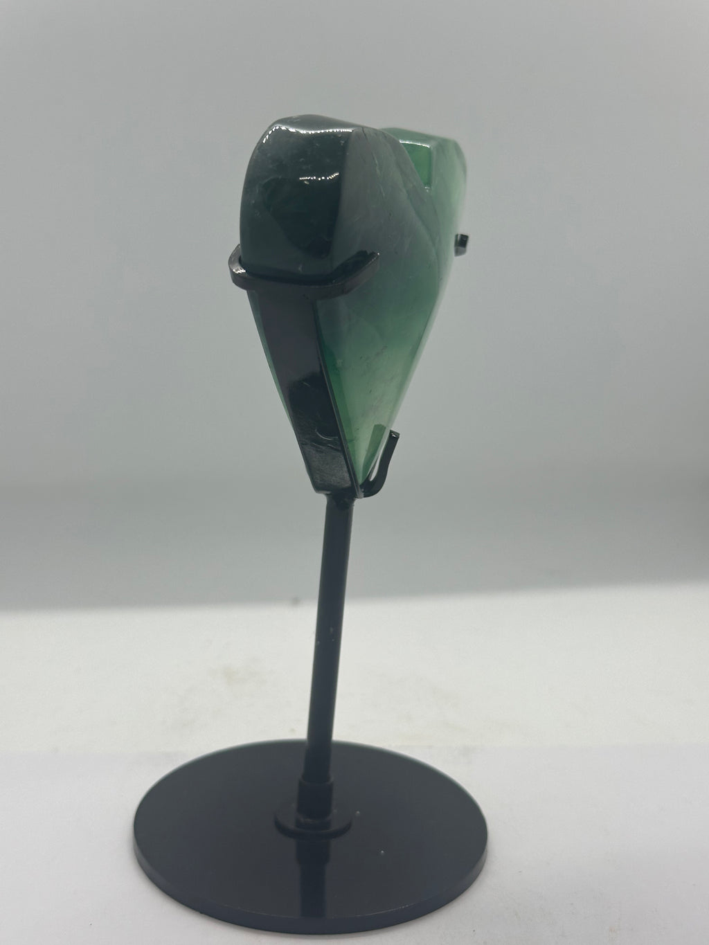 Fluorite Heart on Stand – 484g