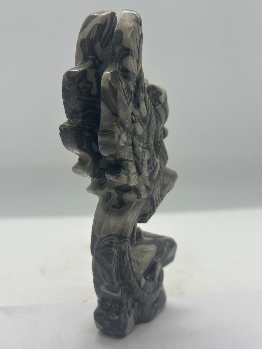 Picasso Jasper Phoenix Carving – 330g