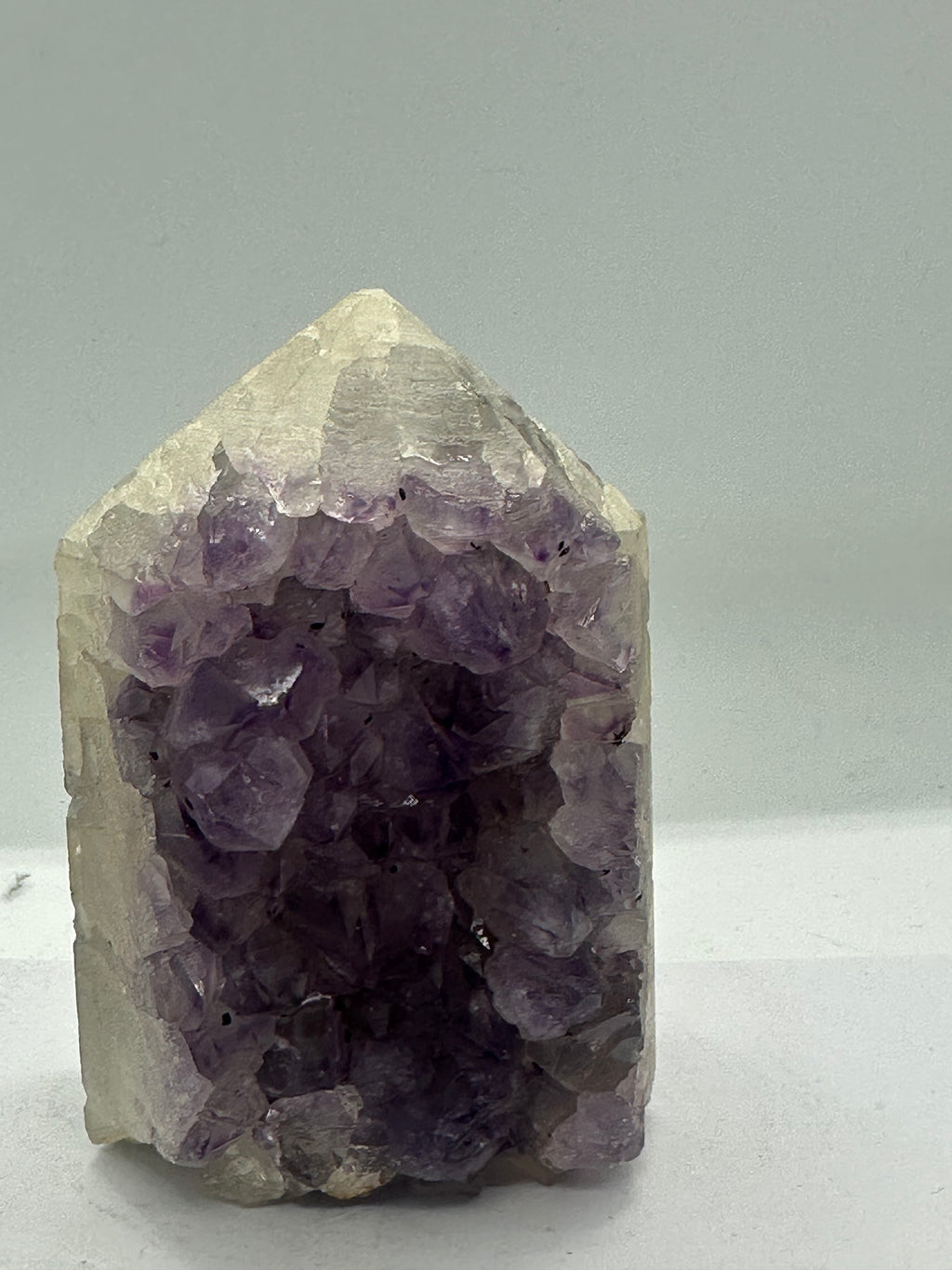 Raw amethyst tower 430g