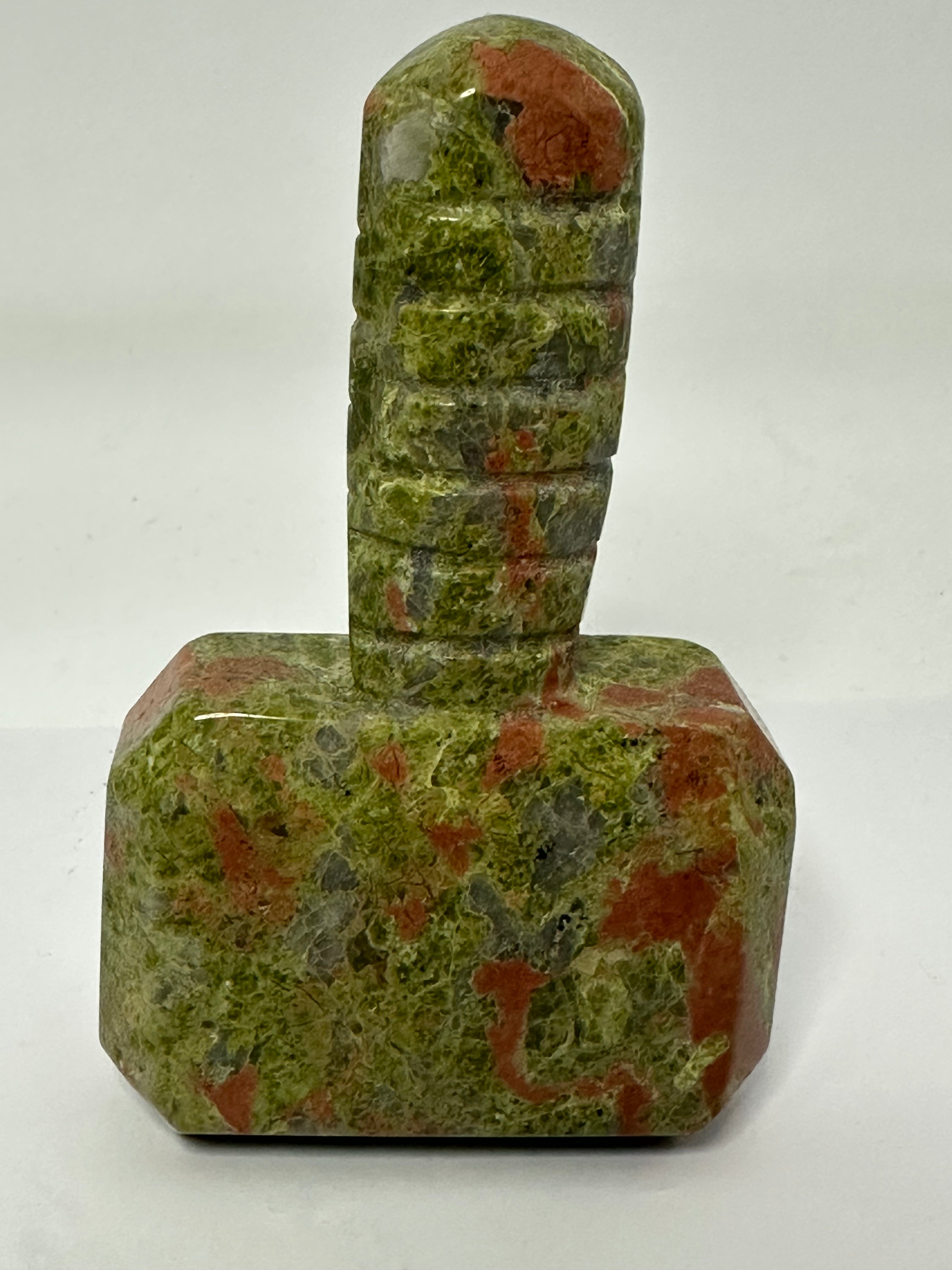 Unakite Hammer Carving