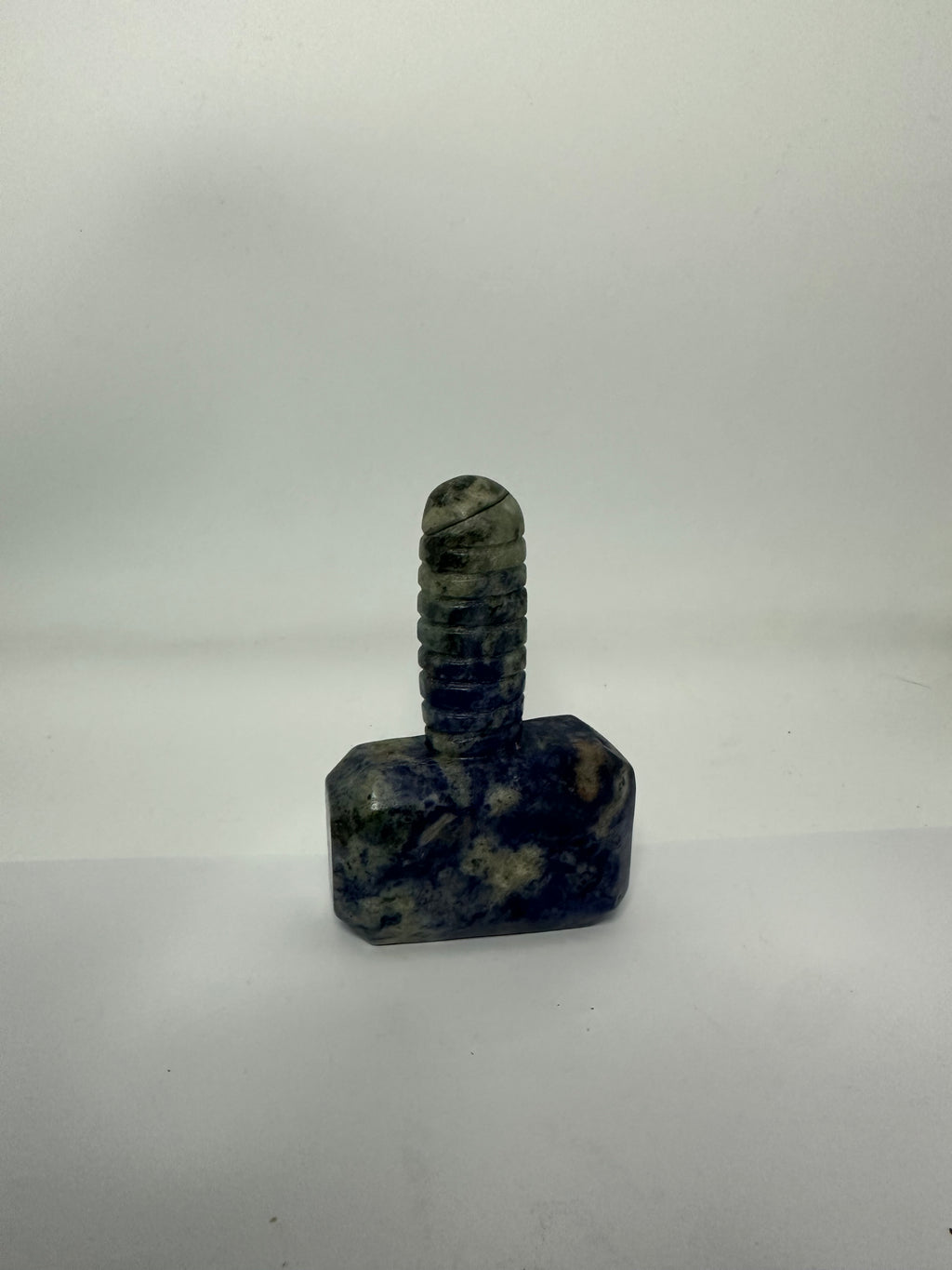 Sodalite Hammer Carving
