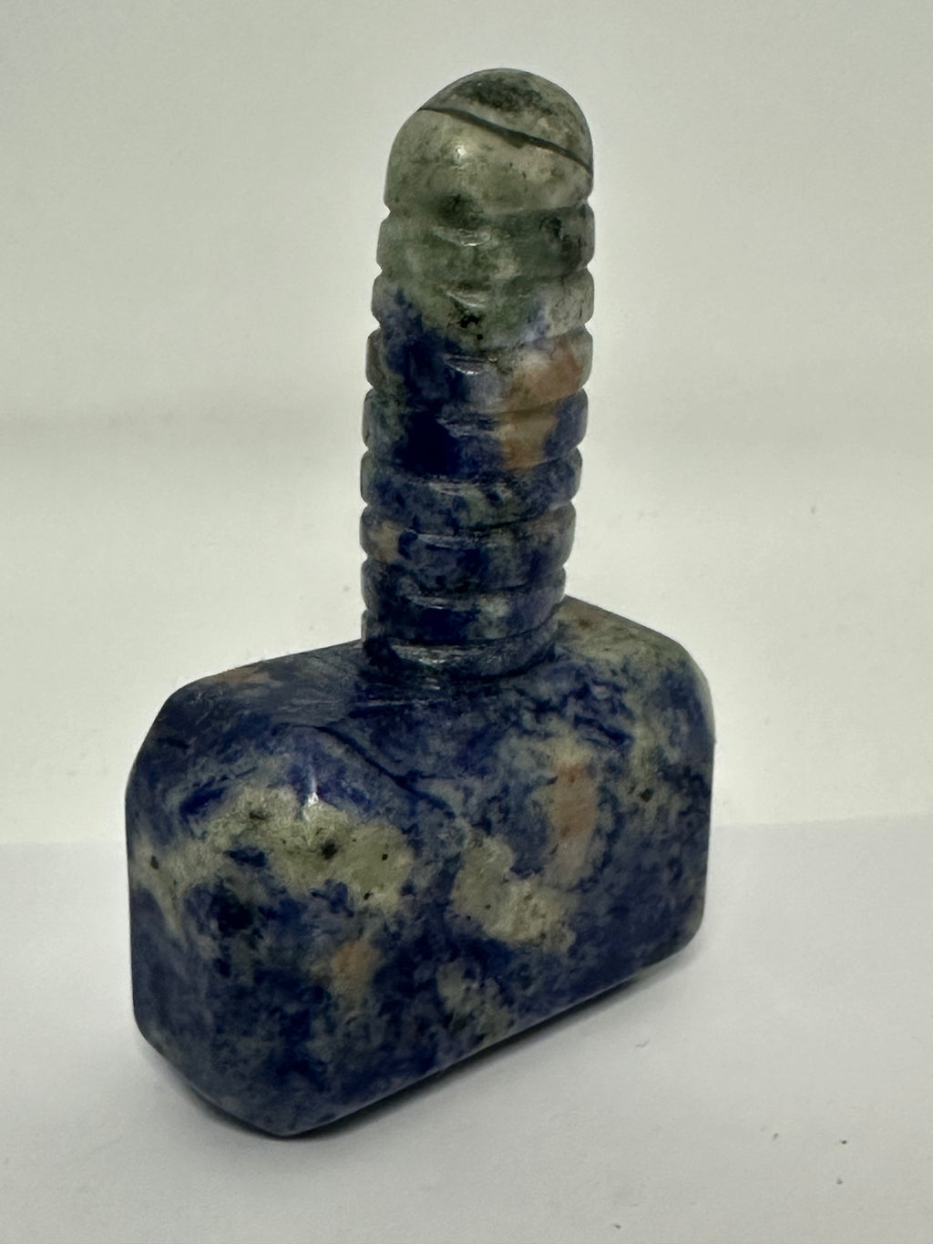 Sodalite Hammer Carving