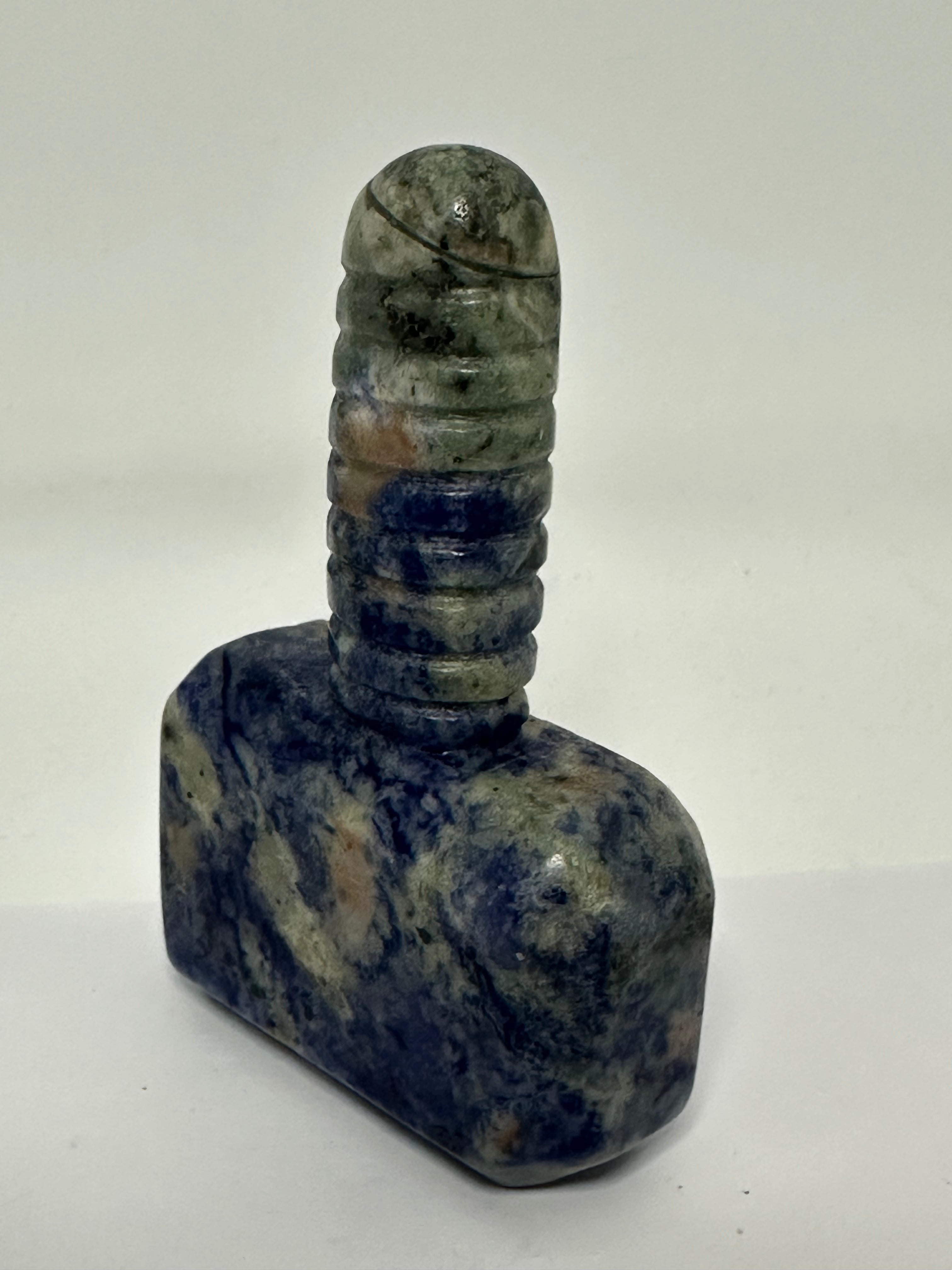 Sodalite Hammer Carving