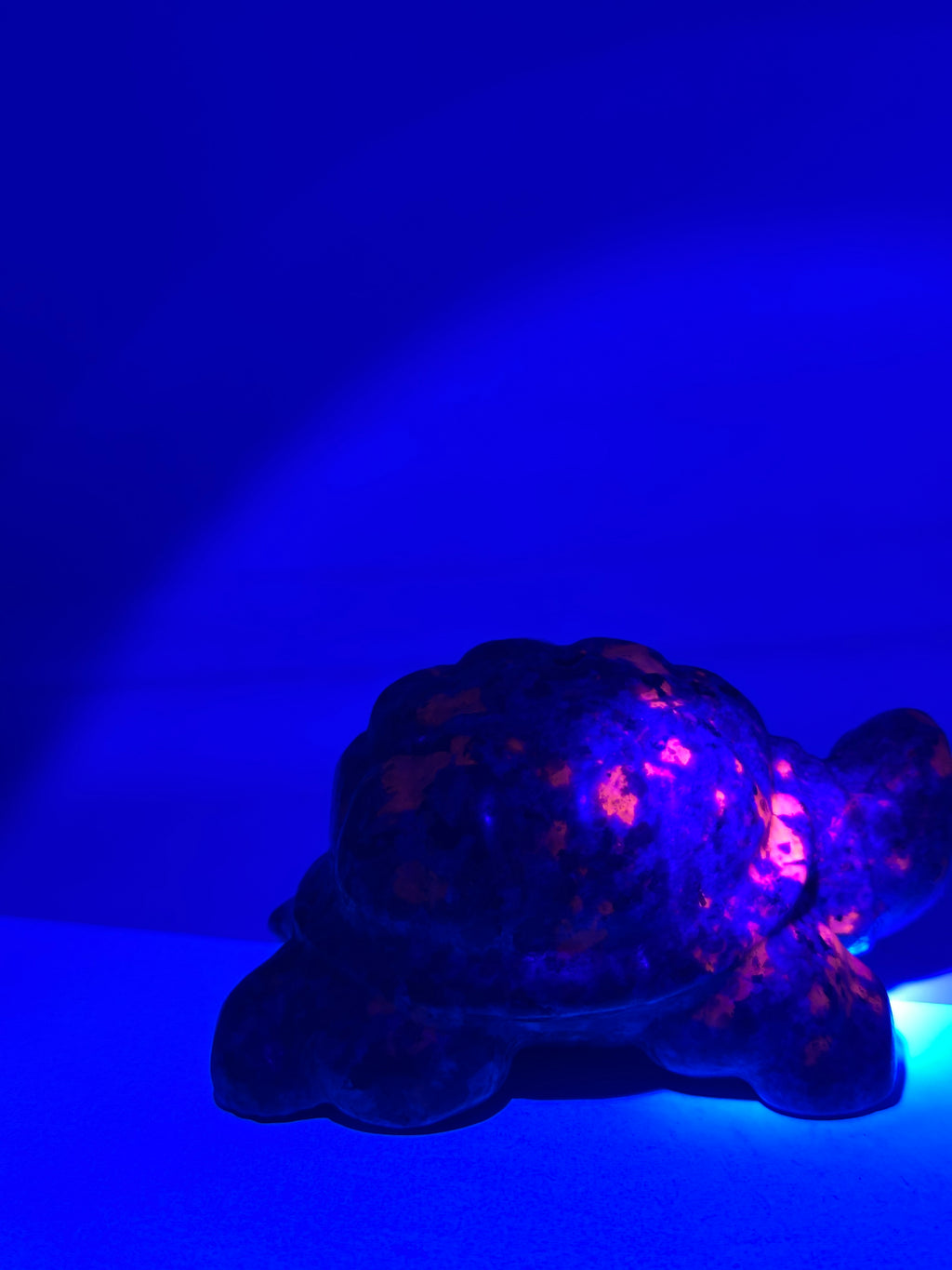 Yooperlite turtle carving